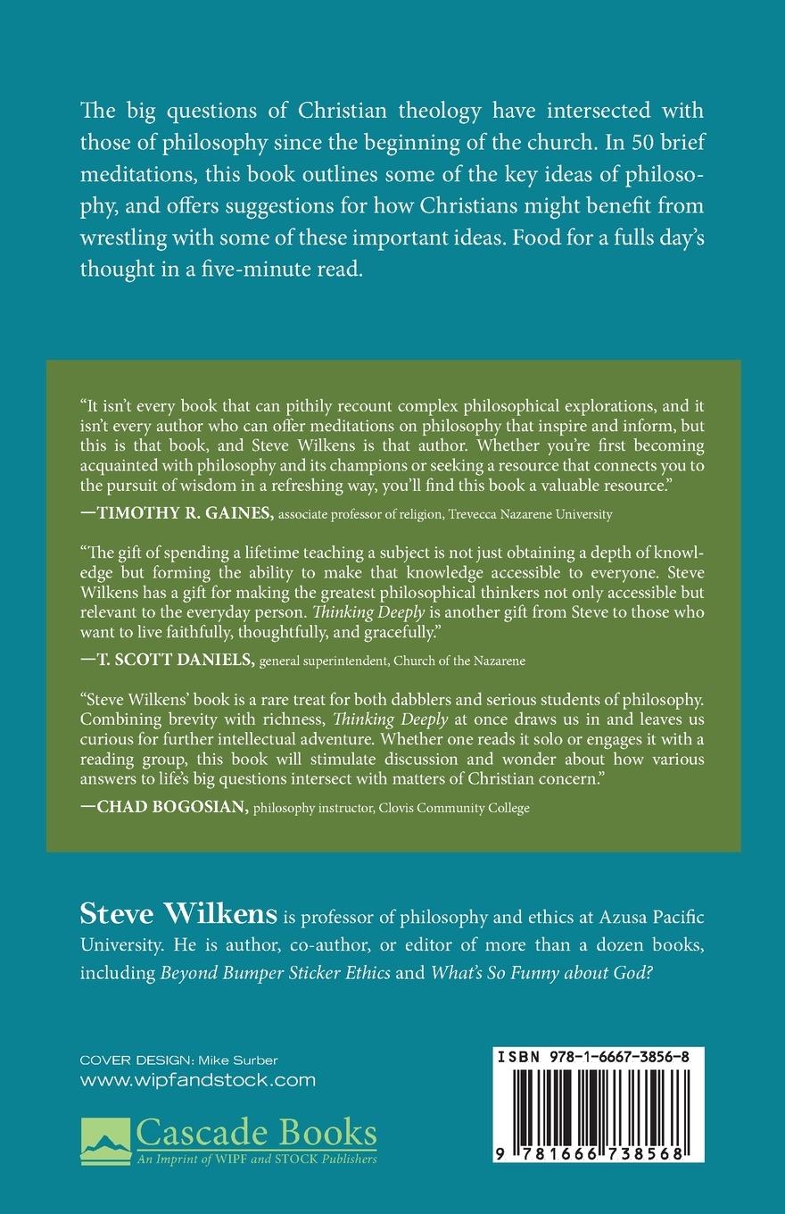 Rückseitencover Thinking Deeply