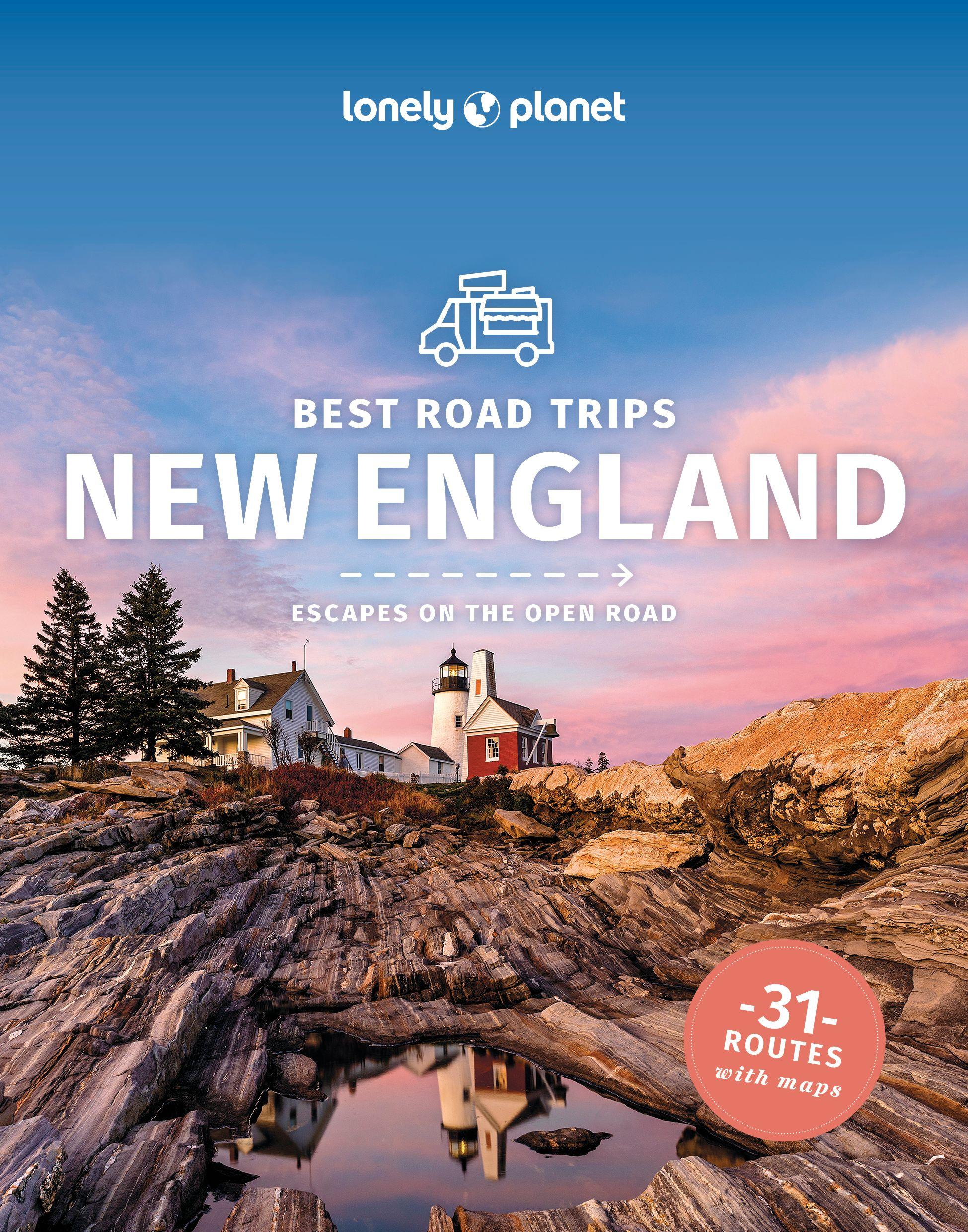 Vorderes Coverbild Lonely Planet Best Road Trips New England
