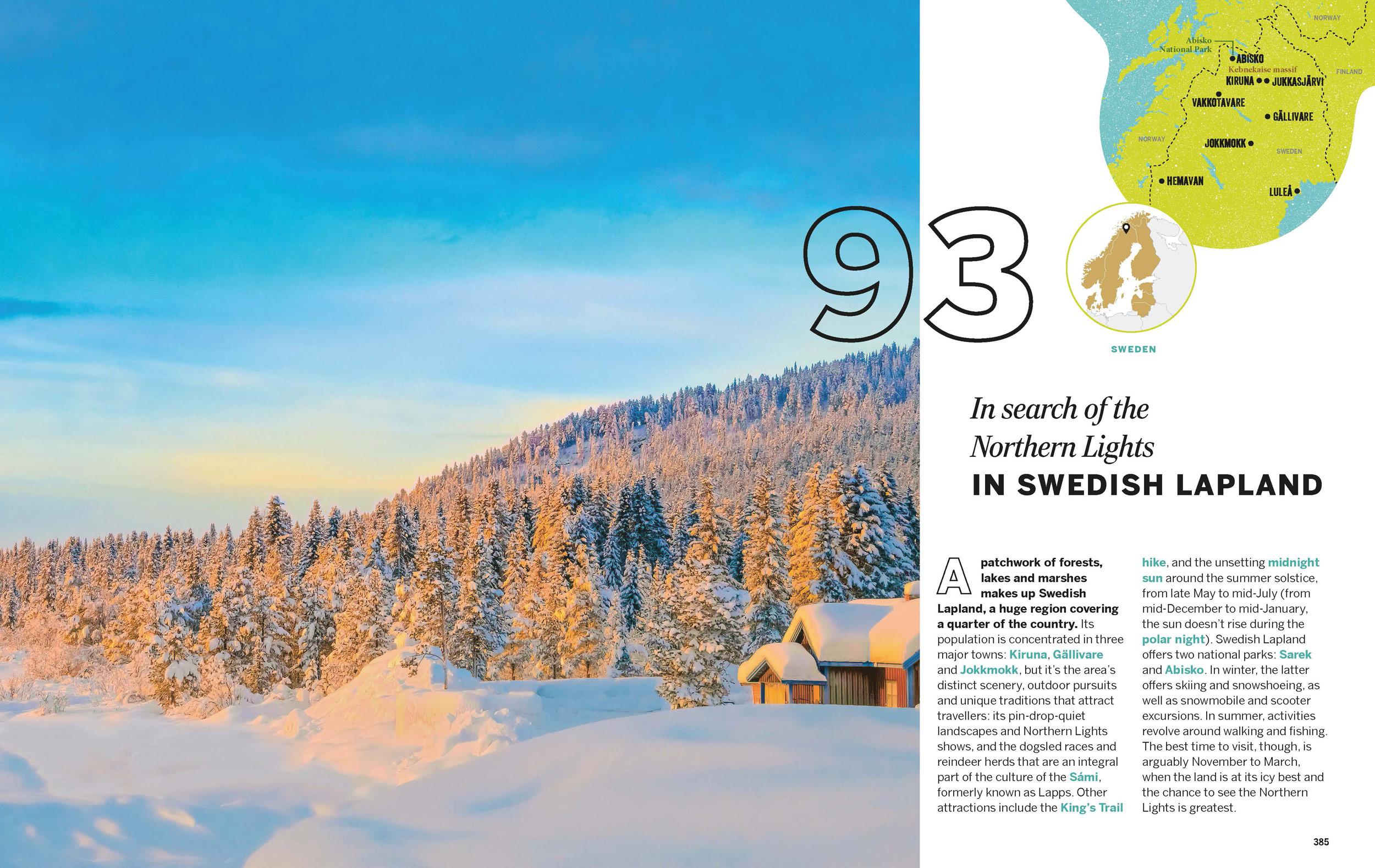 Beispielinhalt (Bild) Lonely Planet 100 Weekends in Europe