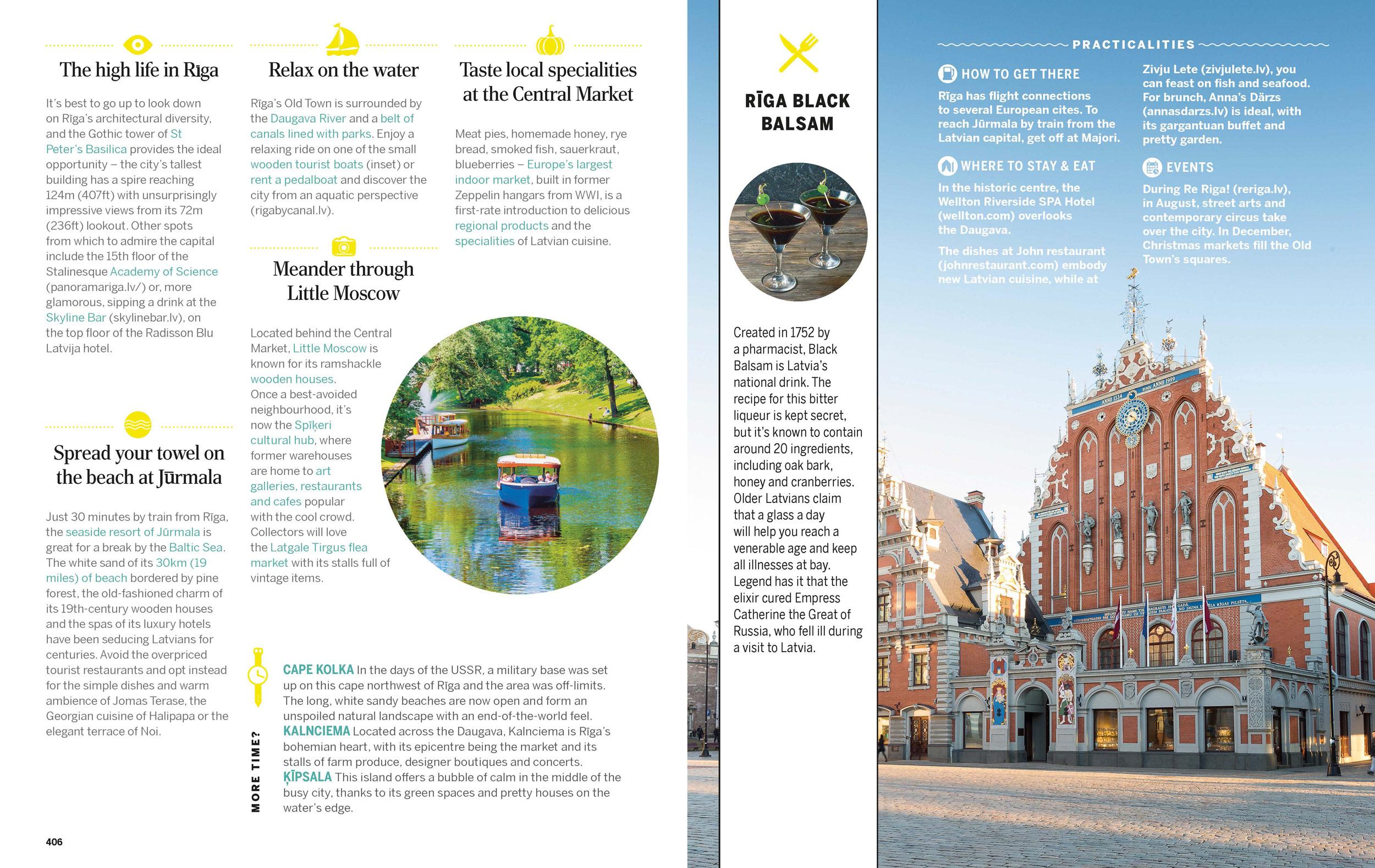 Beispielinhalt (Bild) Lonely Planet 100 Weekends in Europe