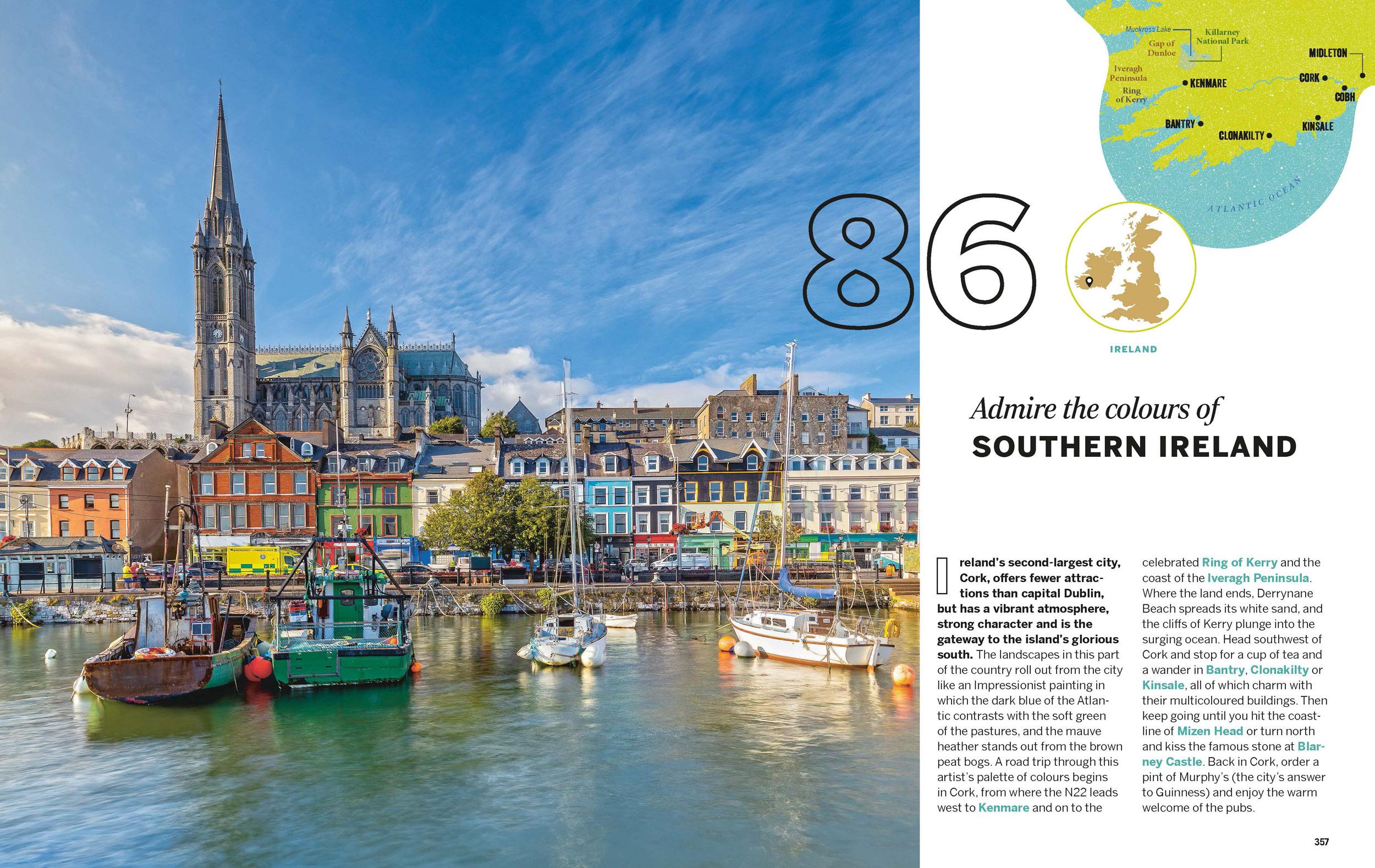 Beispielinhalt (Bild) Lonely Planet 100 Weekends in Europe