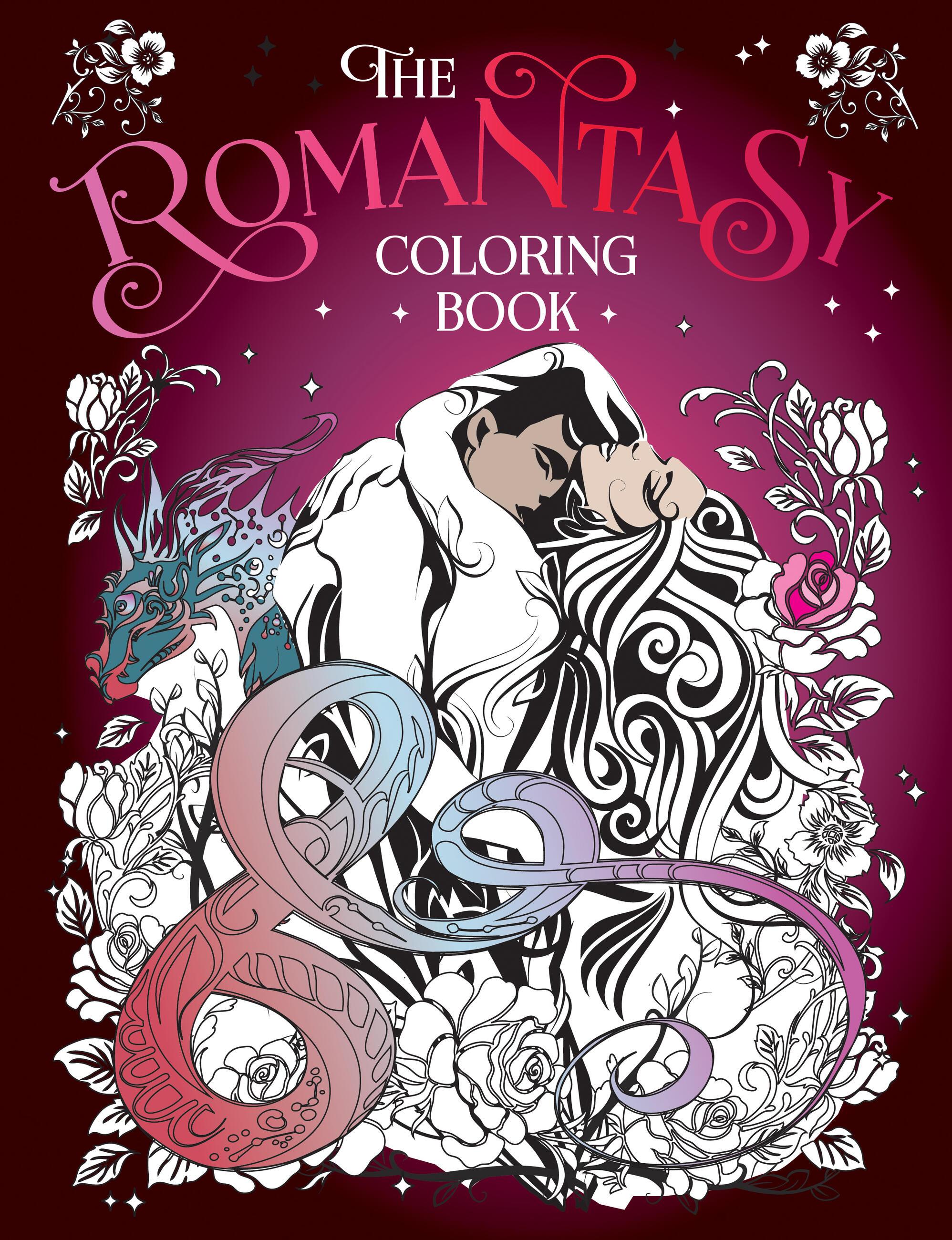 Vorderes Coverbild The Romantasy Coloring Book