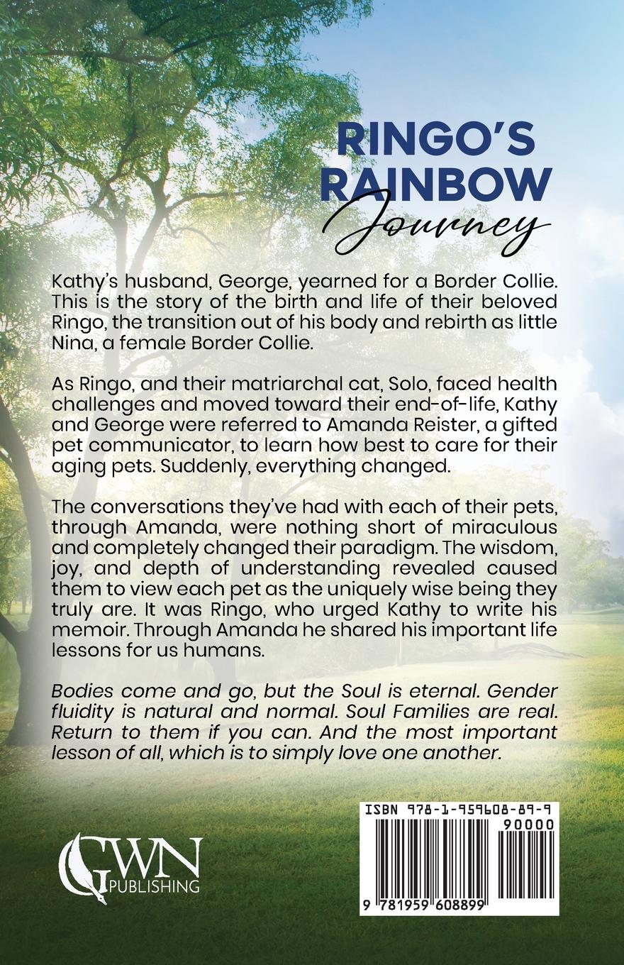 Rückseitencover Ringo's Rainbow Journey