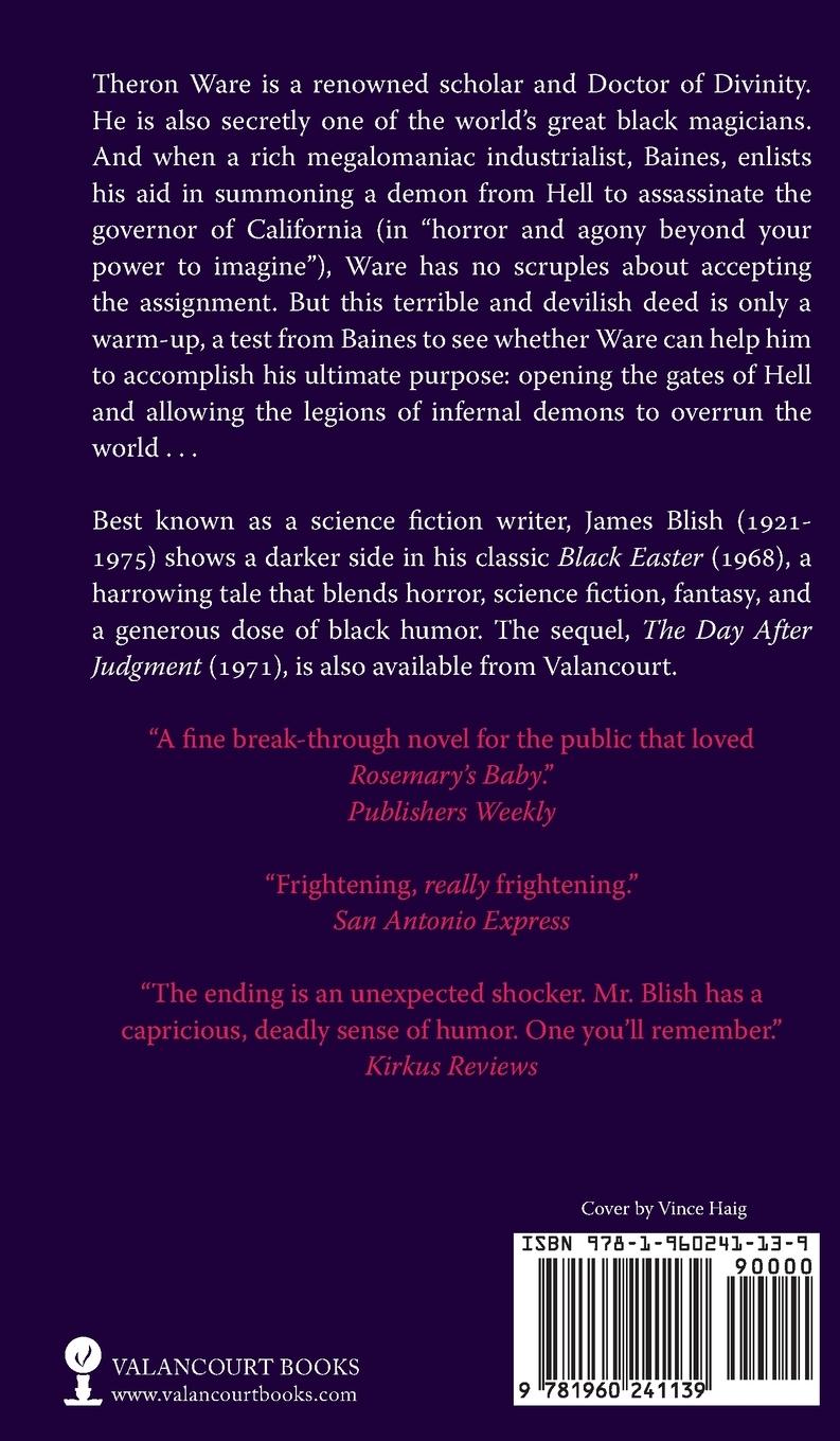 Rückseitencover Black Easter