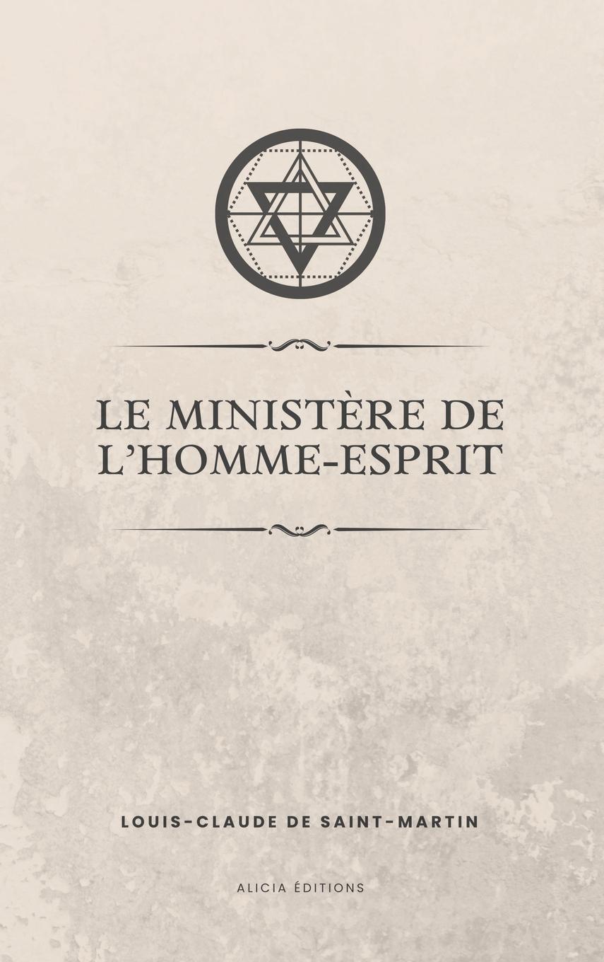 Vorderes Coverbild Le ministère de l'Homme-Esprit