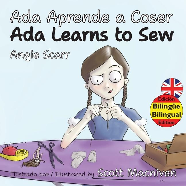 Vorderes Coverbild Ada Aprende a Coser / Ada Learns To Sew