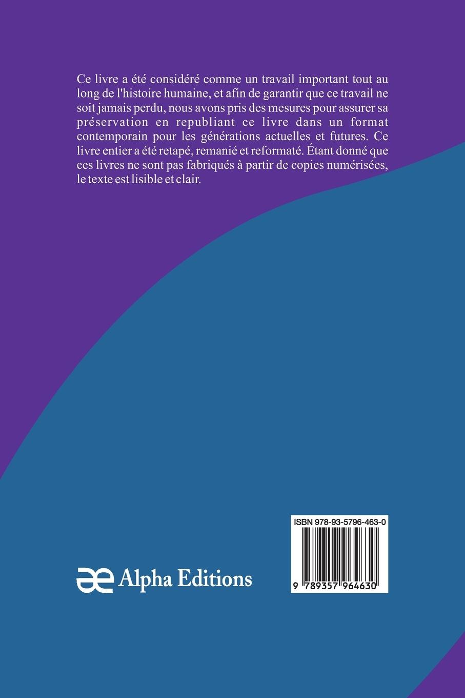 Rückseitencover La deux fois morte