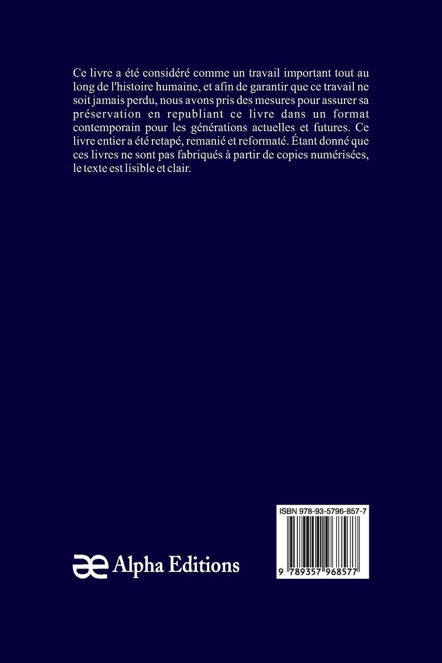 Rückseitencover Les Portes de l'Enfer