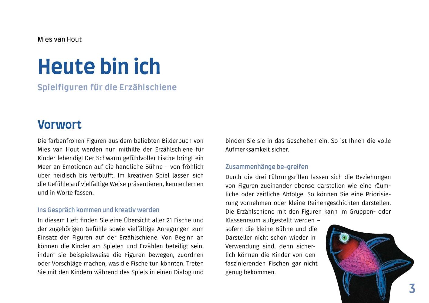 Beispielinhalt (Bild) Heute bin ich. Erzählschienen-Figurenset