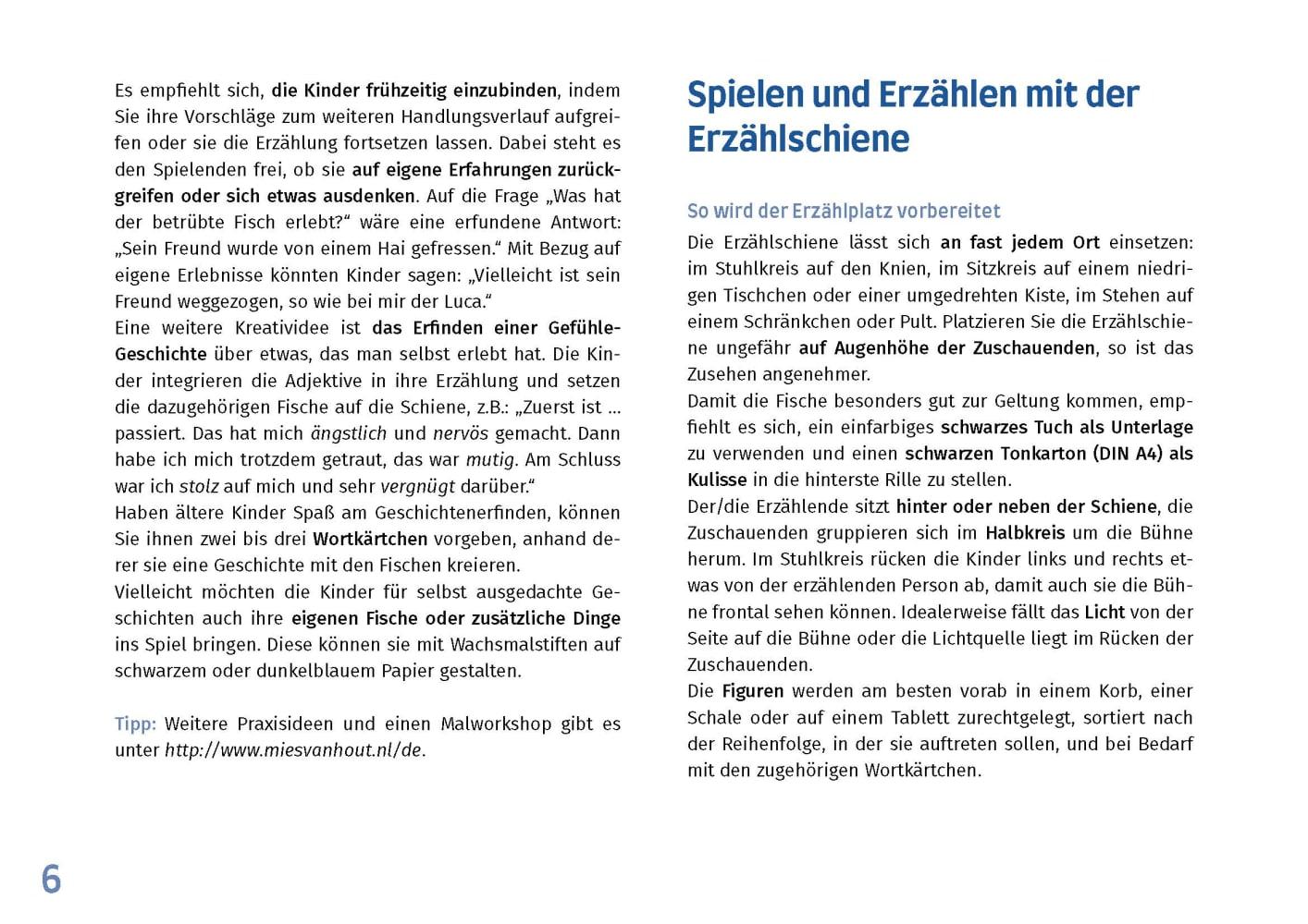 Beispielinhalt (Bild) Heute bin ich. Erzählschienen-Figurenset