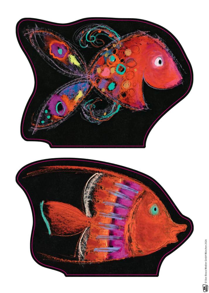 Beispielinhalt (Bild) Heute bin ich. Erzählschienen-Figurenset