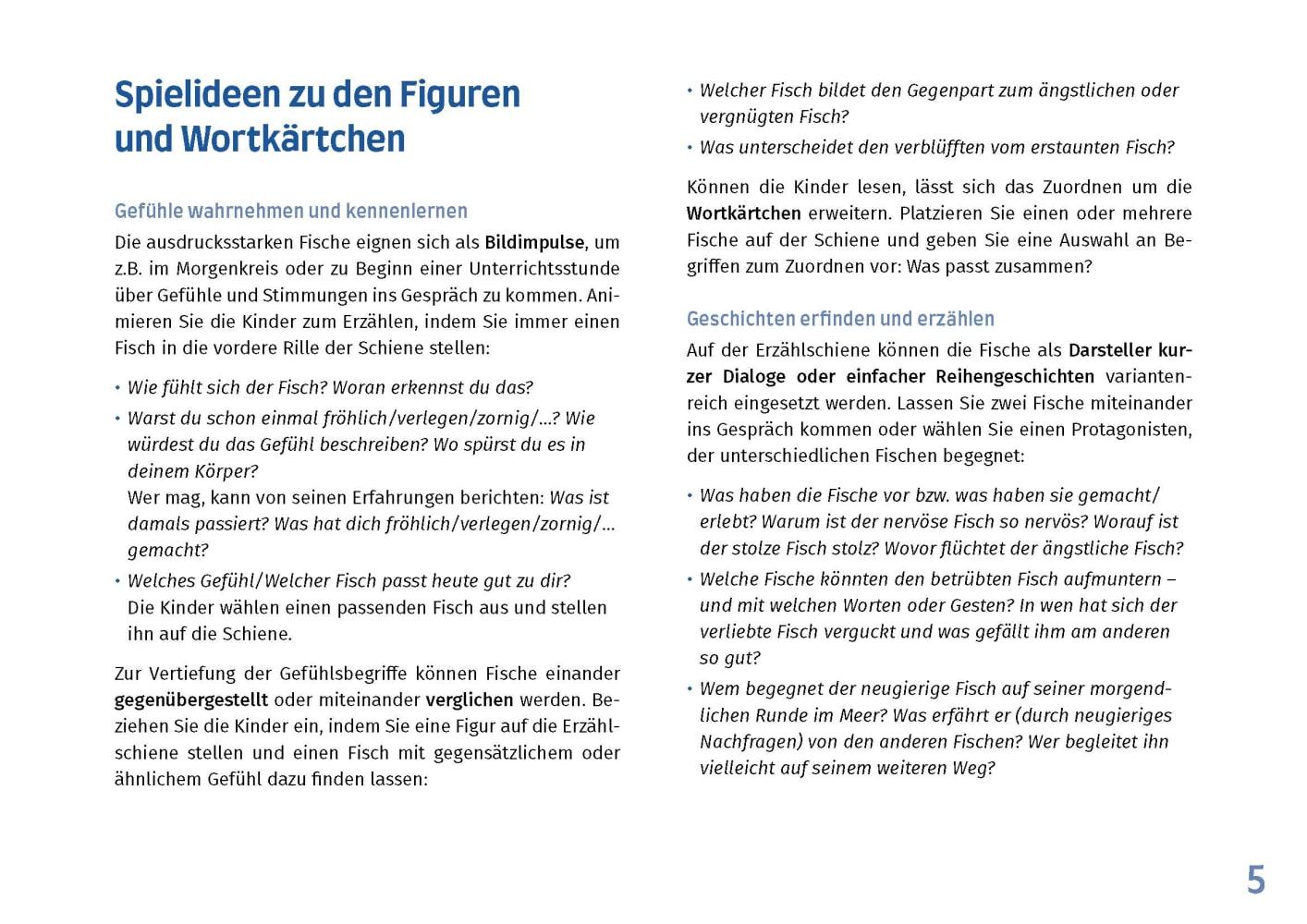 Beispielinhalt (Bild) Heute bin ich. Erzählschienen-Figurenset