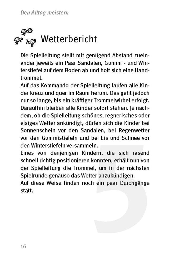 Beispielinhalt (Bild) Die 50 besten Spiele zu Alltagskompetenzen in Kita, Vorschule und Grundschule