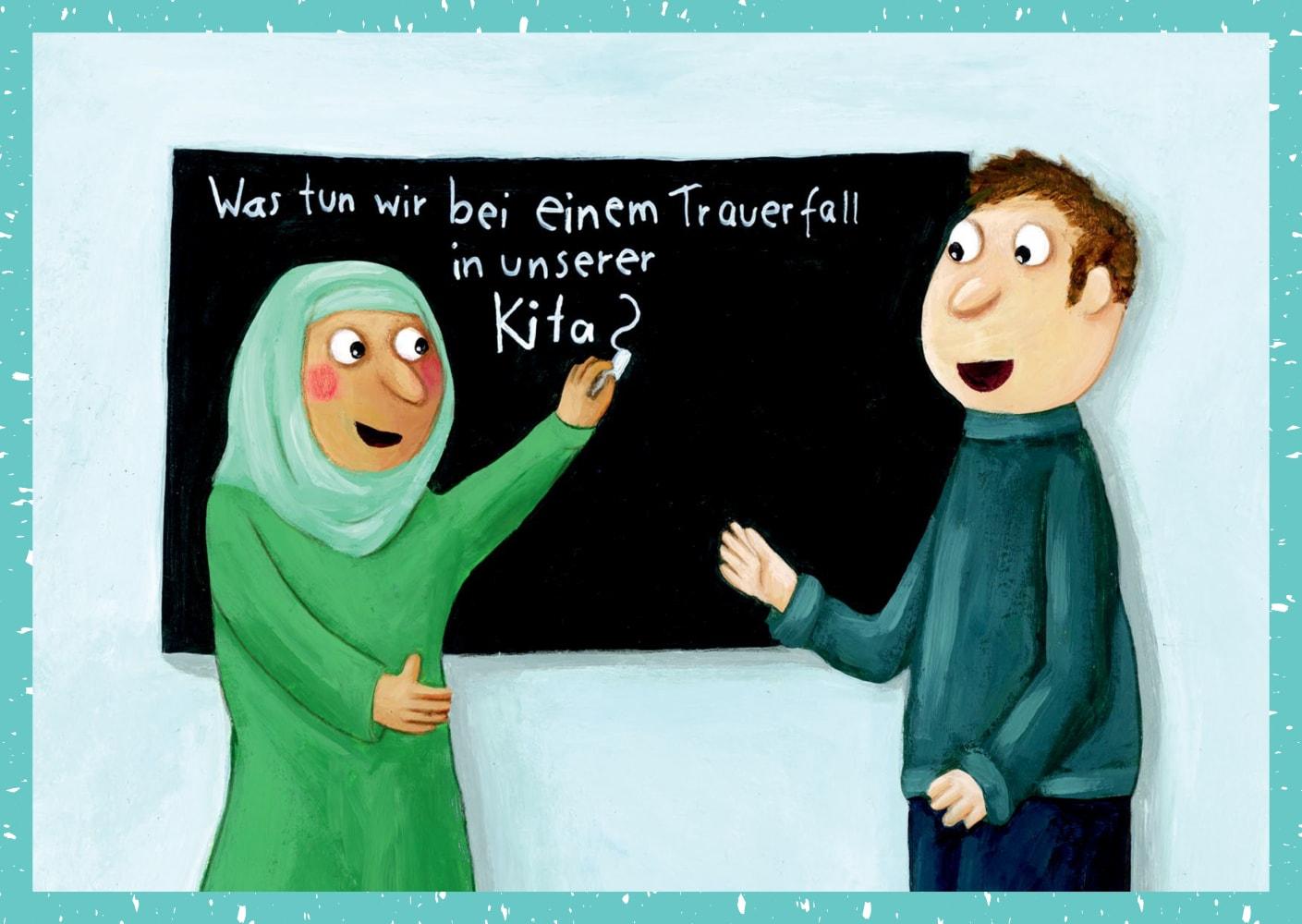 Beispielinhalt (Bild) Kinderschutz: Trauerpädagogik Umgang mit Sterben und Tod in Kita und Grundschule