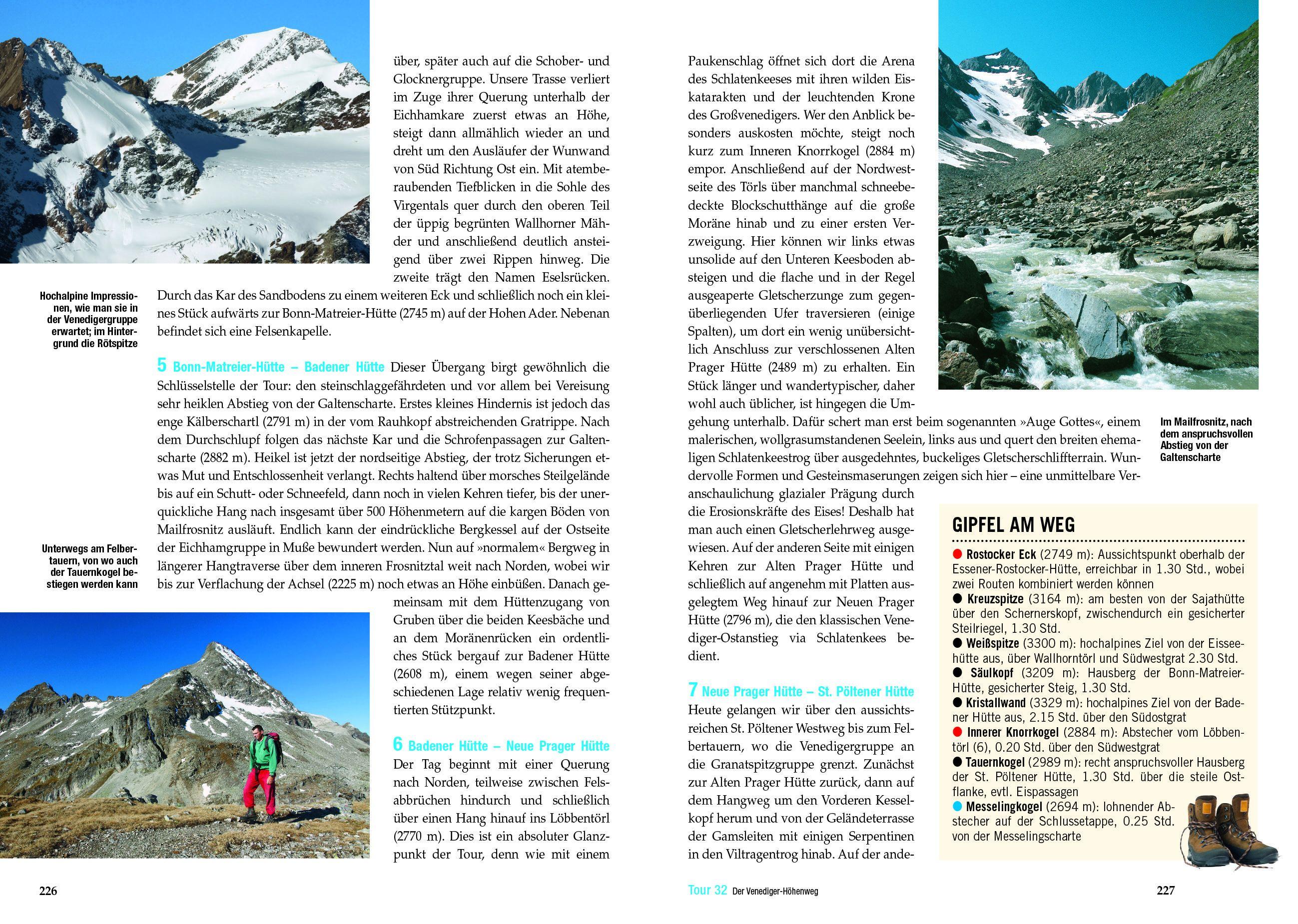 Beispielinhalt (Bild) Hüttentreks Ostalpen - Bayern und Österreich