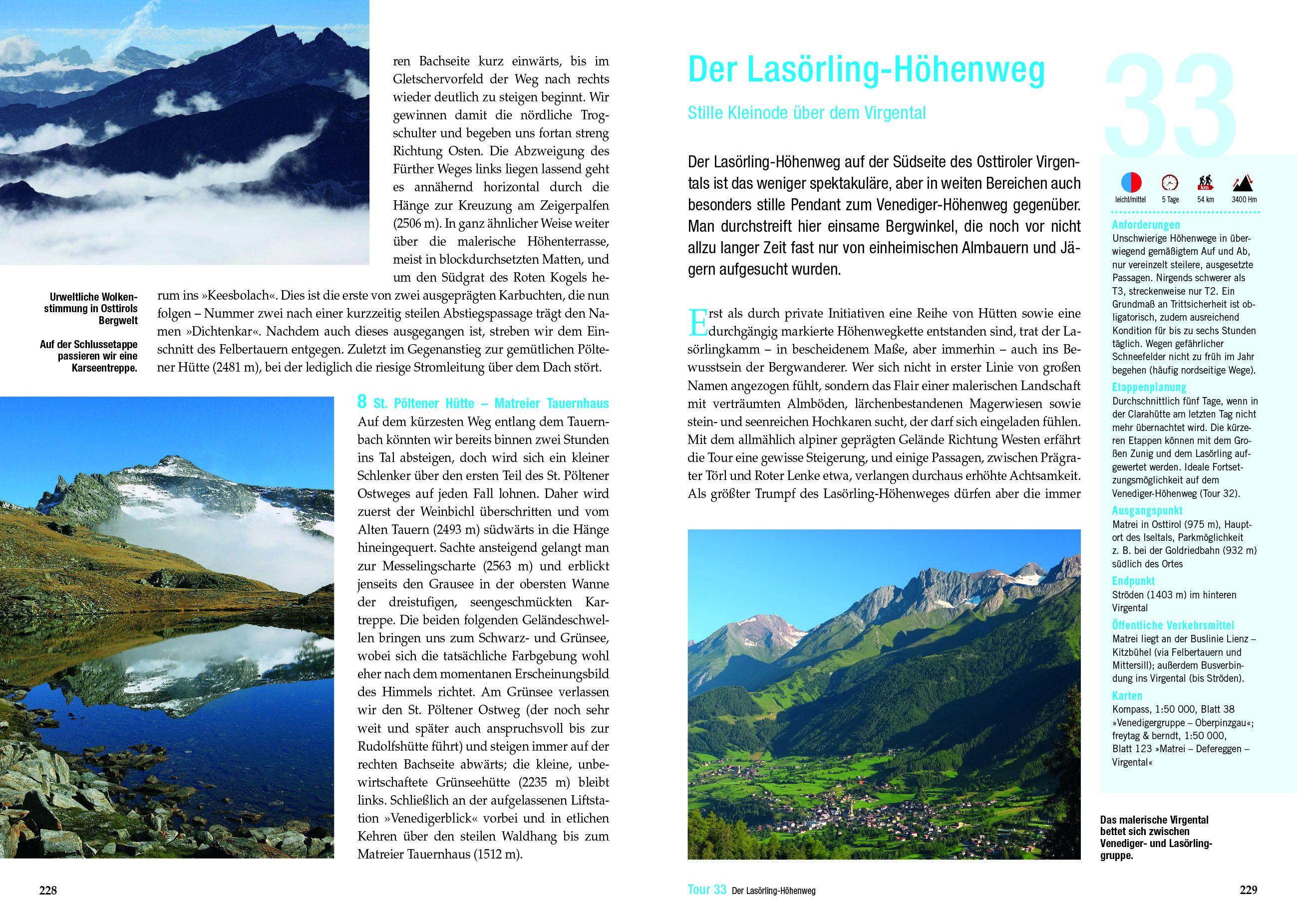 Beispielinhalt (Bild) Hüttentreks Ostalpen - Bayern und Österreich