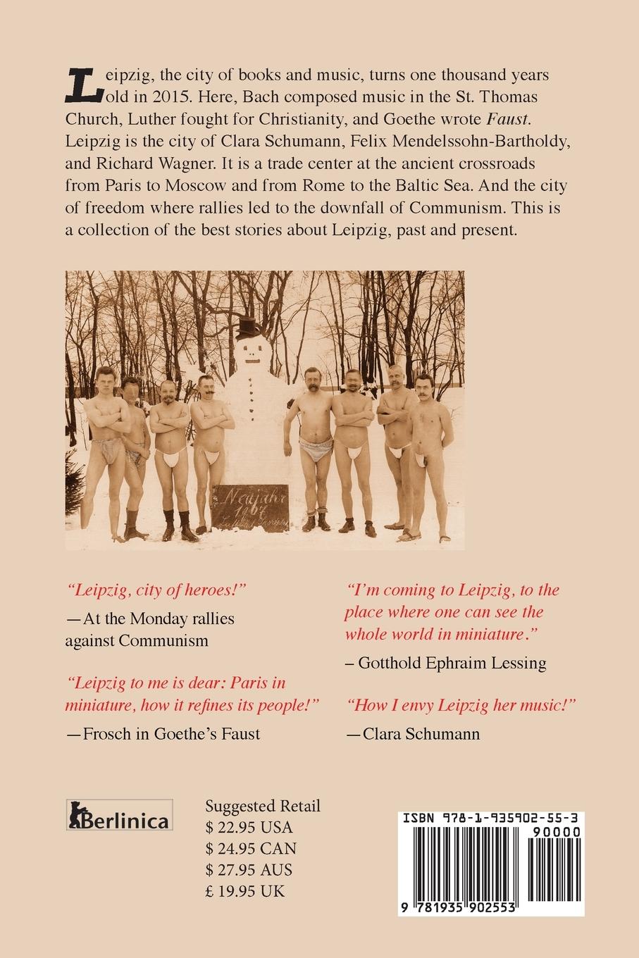 Rückseitencover Leipzig. One Thousand Years of German History
