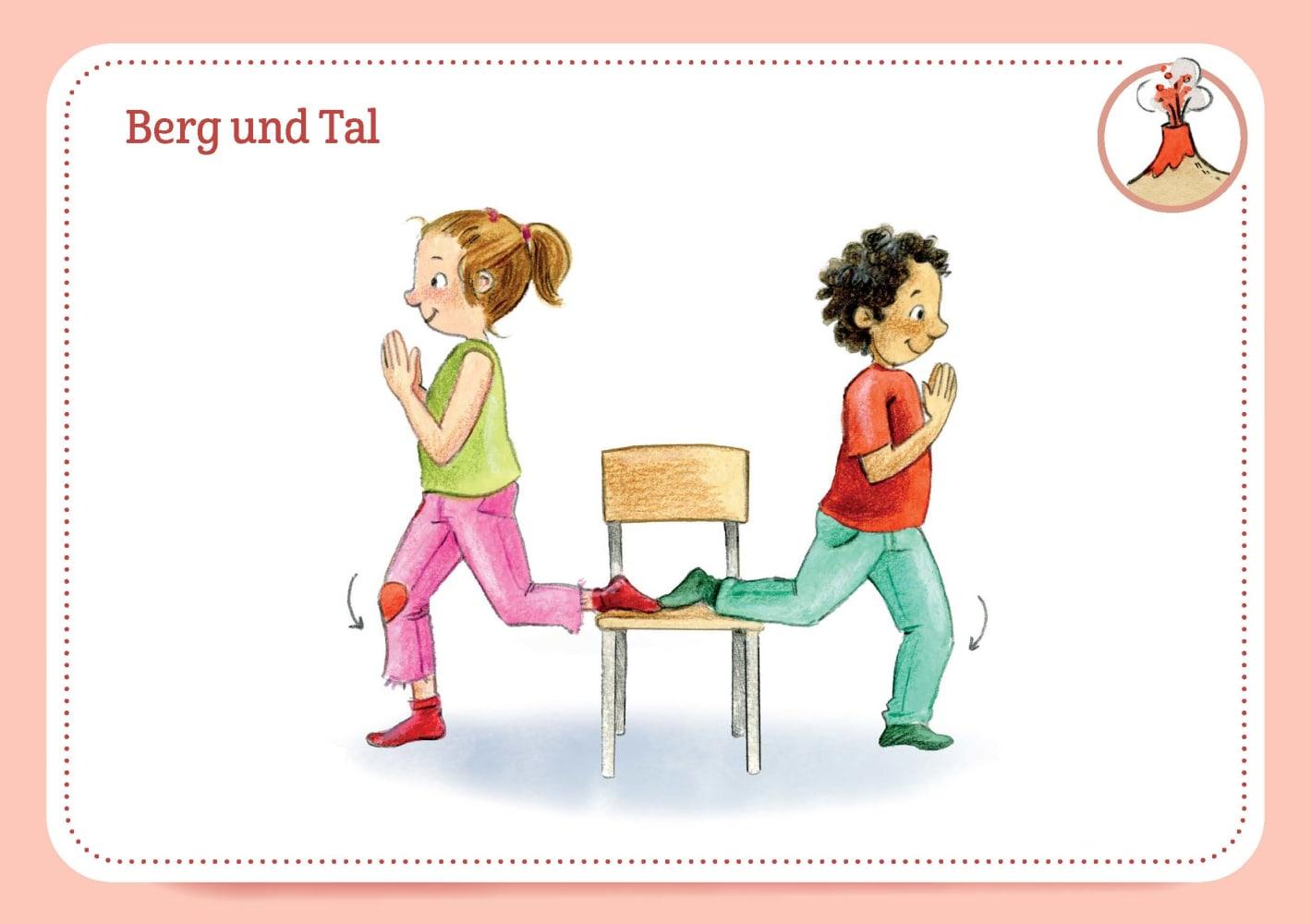 Beispielinhalt (Bild) 30 Kinderyoga-Partnerübungen für Grundschul-Kinder
