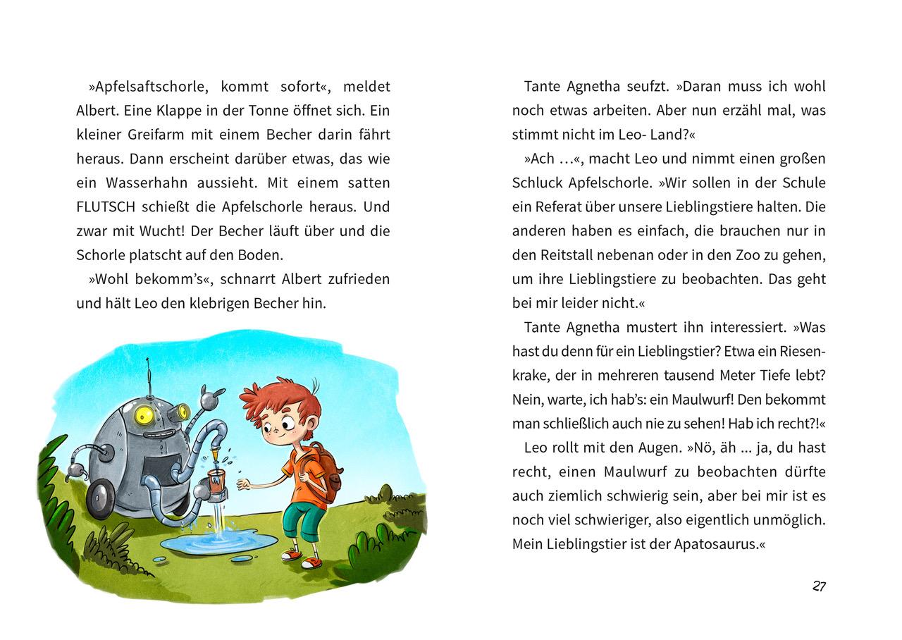 Beispielinhalt (Bild) Leos wilde Abenteuer - Dino-Alarm