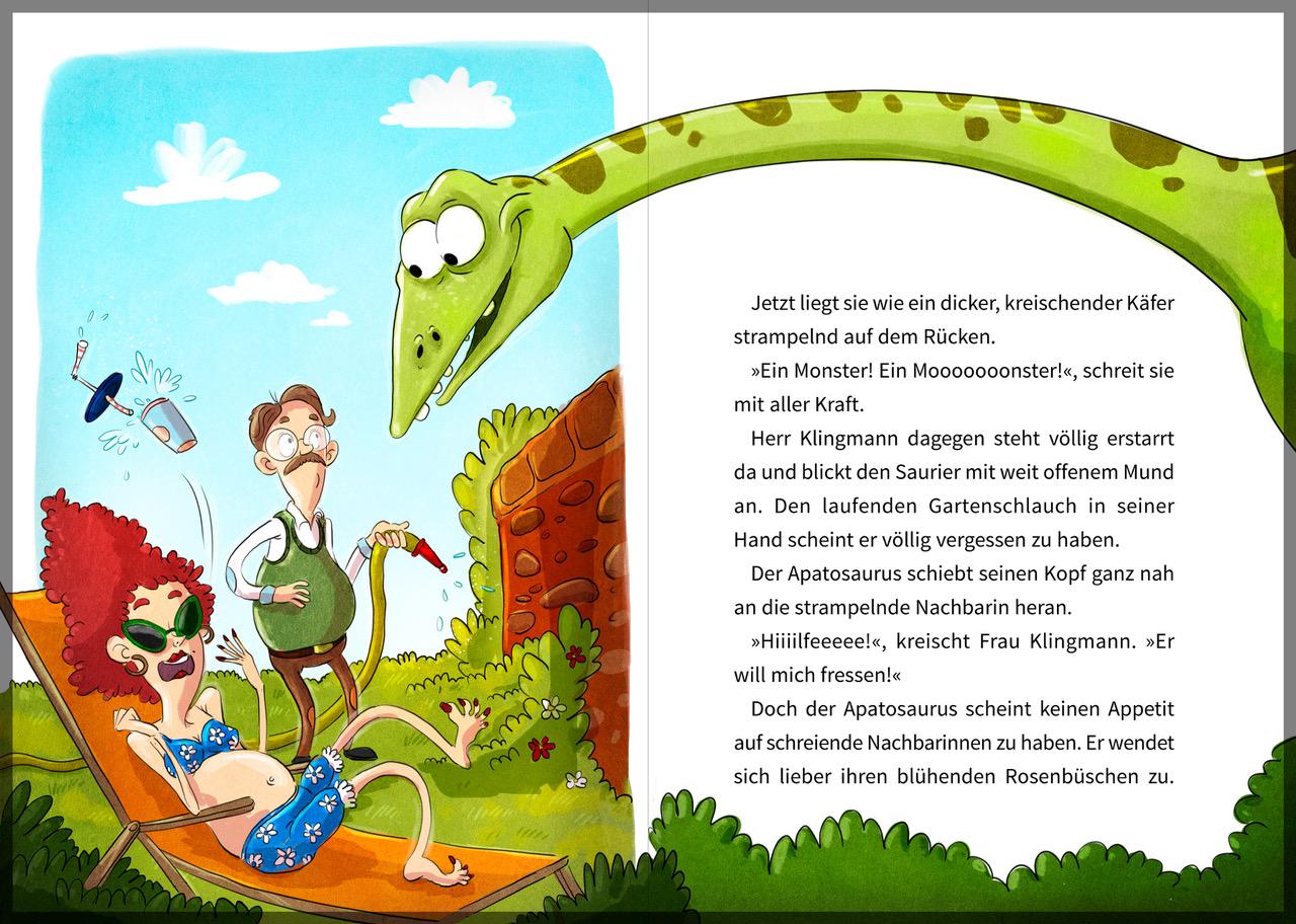 Beispielinhalt (Bild) Leos wilde Abenteuer - Dino-Alarm