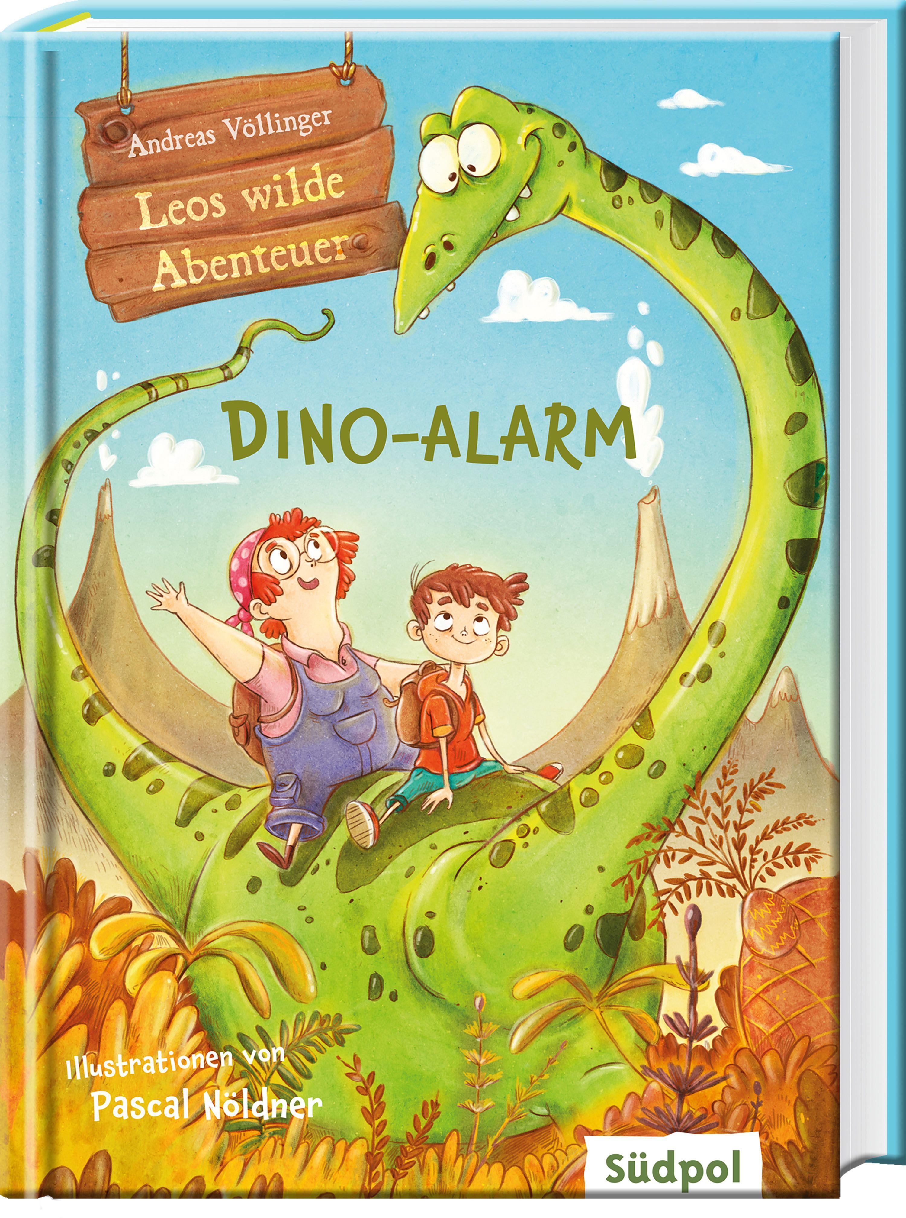 Vorderes Coverbild Leos wilde Abenteuer - Dino-Alarm