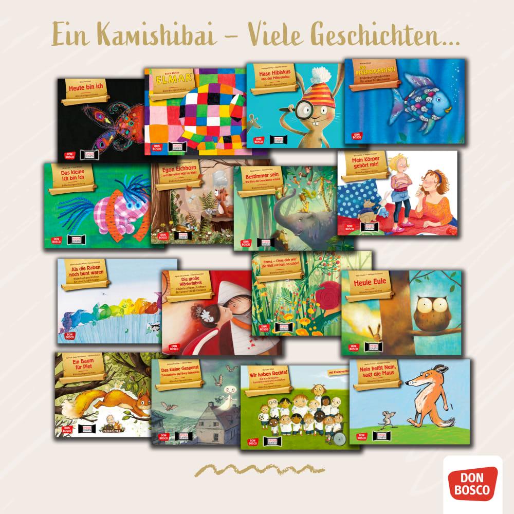 Beispielinhalt (Bild) Die schönste Laterne der Welt. Kamishibai Bildkartenset