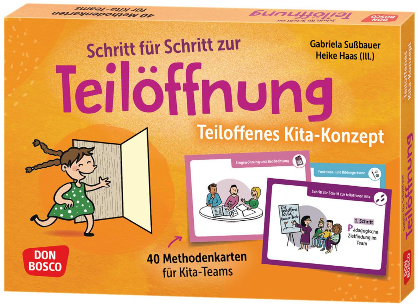 Vorderes Coverbild Schritt für Schritt zur Teilöffnung: Teiloffenes Kita-Konzept
