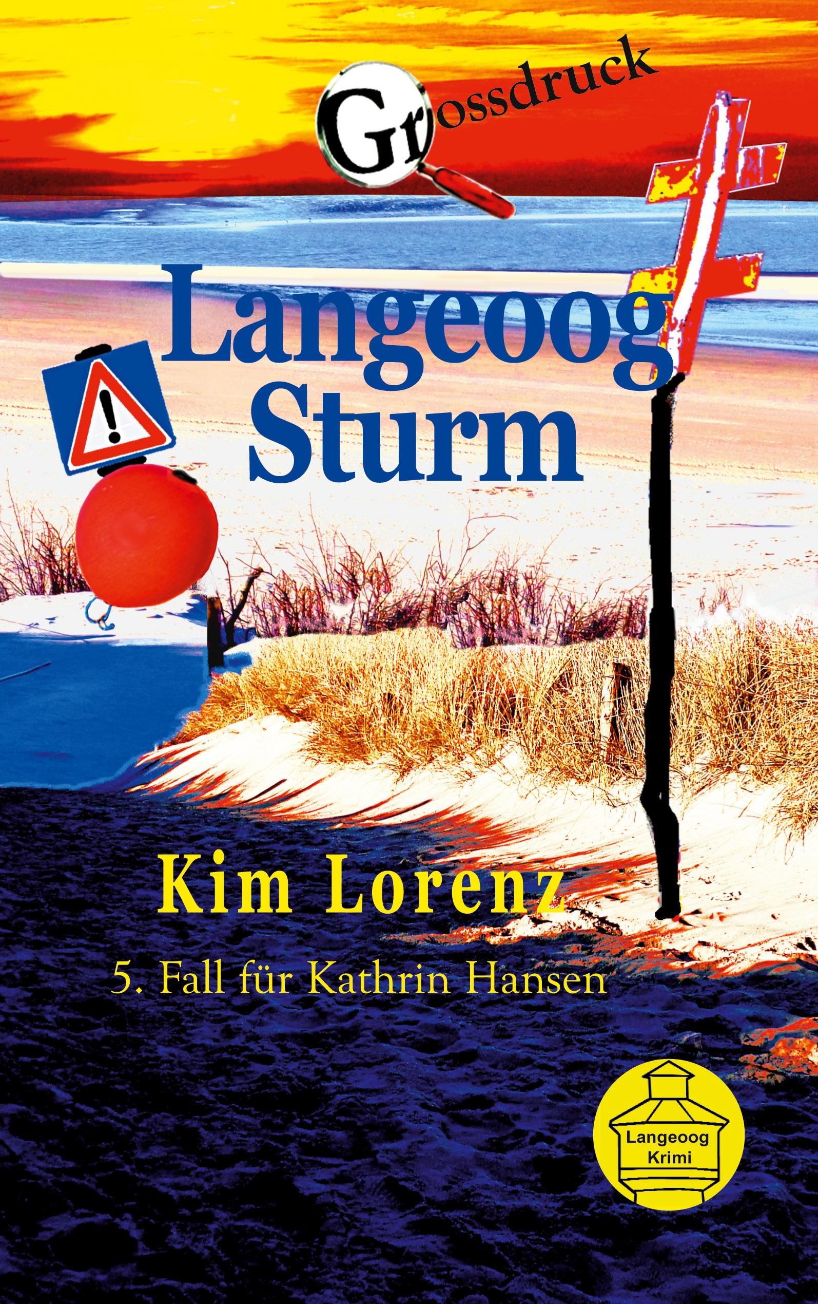 Vorderes Coverbild Langeoog Sturm