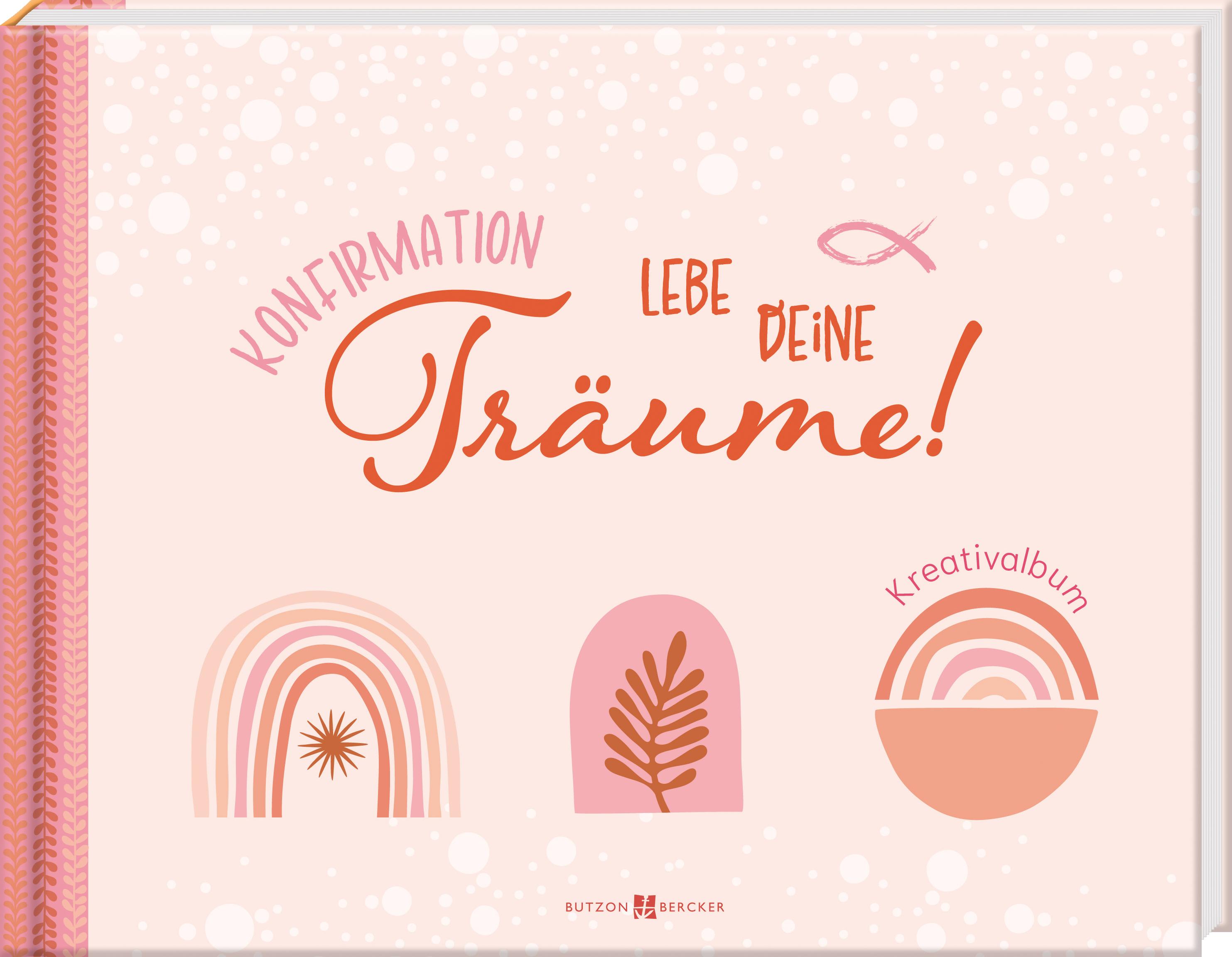 Vorderes Coverbild Konfirmation - Lebe deine Träume! Kreativalbum