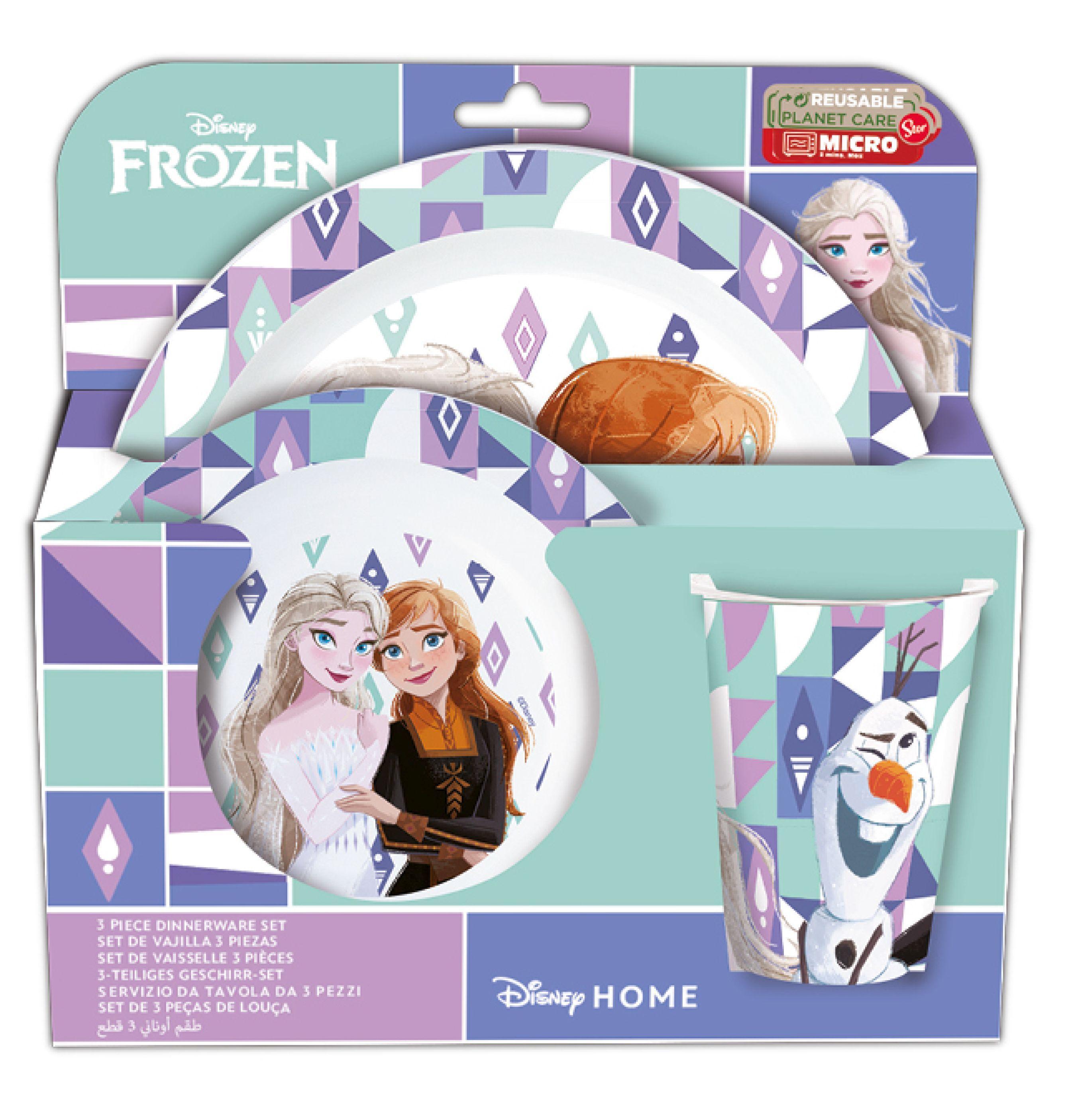 Vorderes Coverbild Frozen 3tlg PP Frühstückset