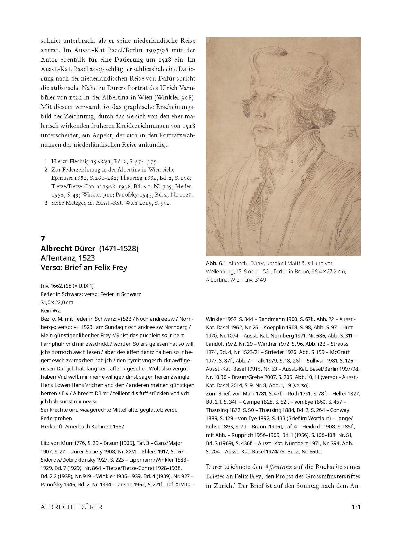 Beispielinhalt (Bild) Albrecht Dürer und sein Kreis