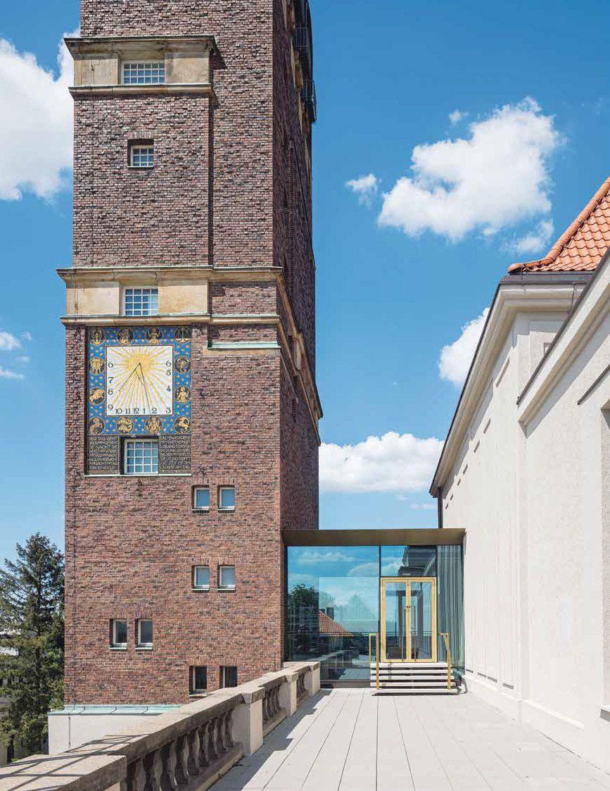 Beispielinhalt (Bild) Weiterbauen am Welterbe Mathildenhöhe