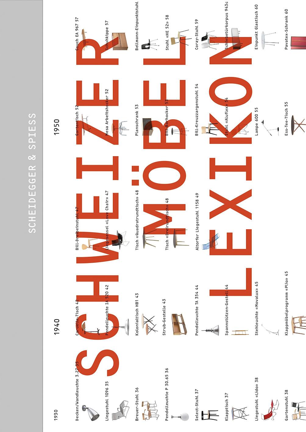 Vorderes Coverbild Schweizer Möbellexikon