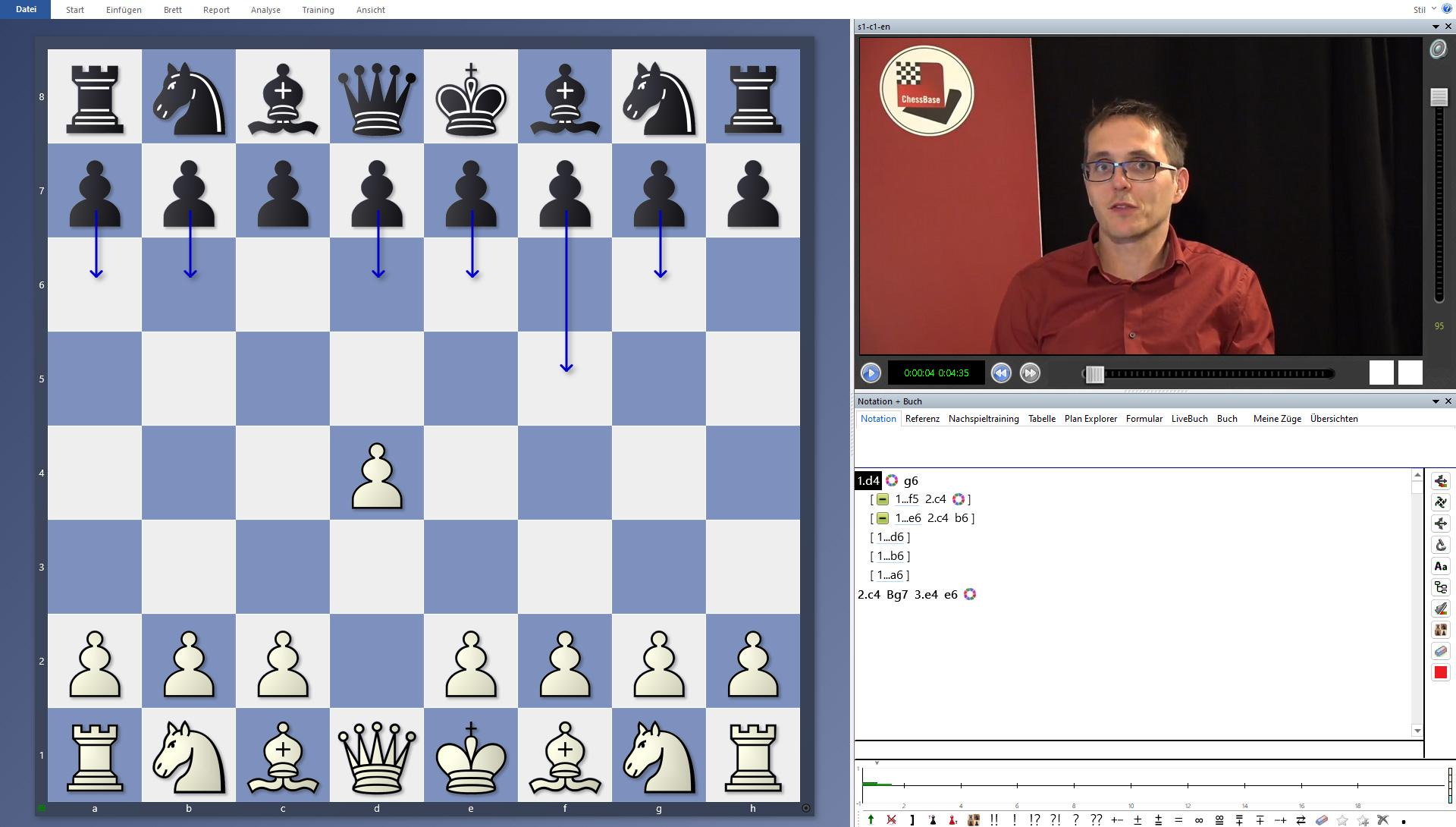 Beispielinhalt (Bild) A practical repertoire for the positional player after 1.d4 - Vol. 3