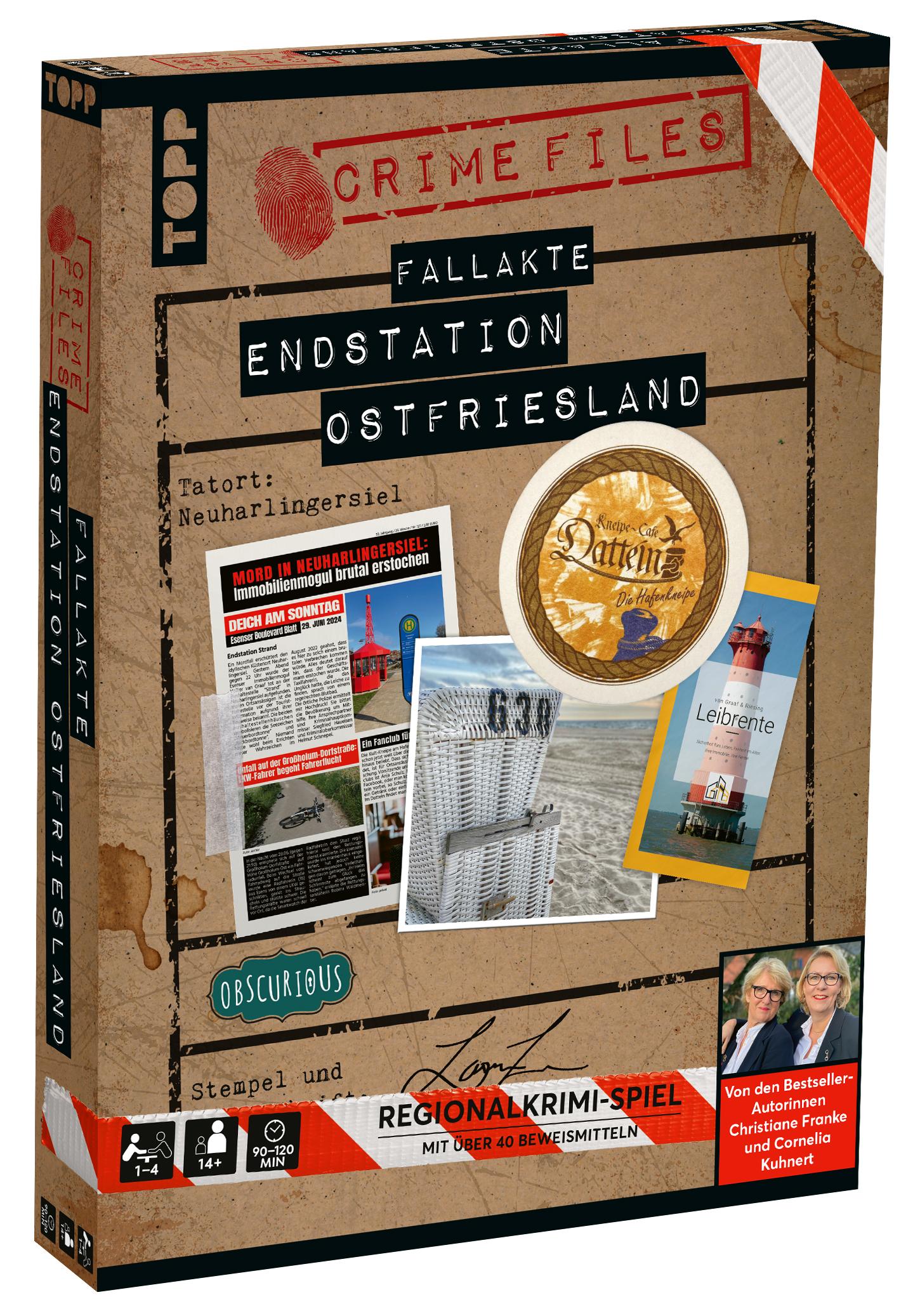 Vorderes Coverbild Crime Files - Fallakte: Endstation Ostfriesland