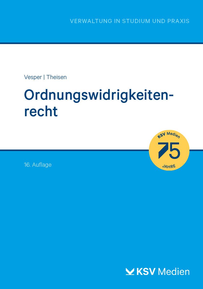 Vorderes Coverbild Ordnungswidrigkeitenrecht