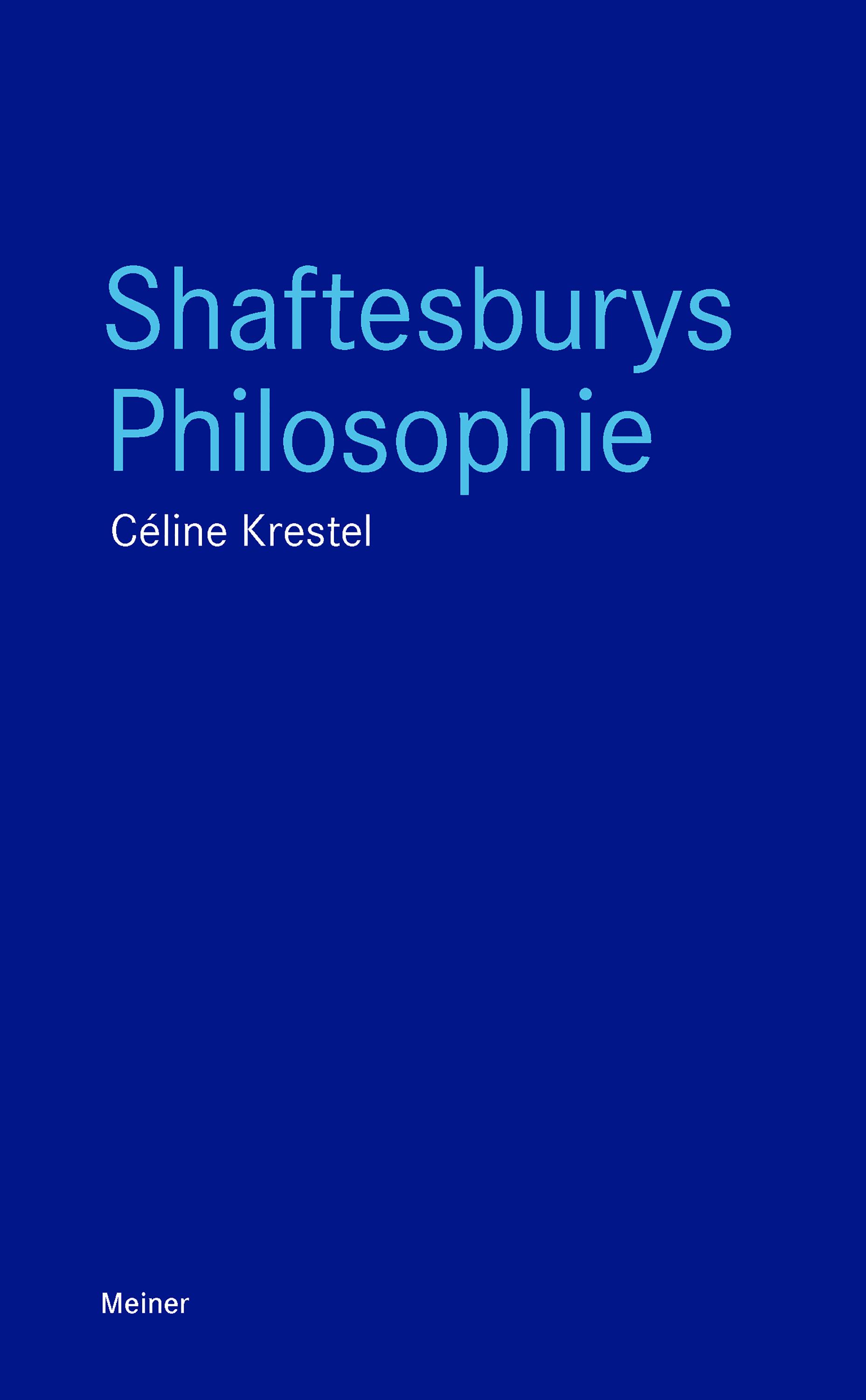 Vorderes Coverbild Shaftesburys Philosophie