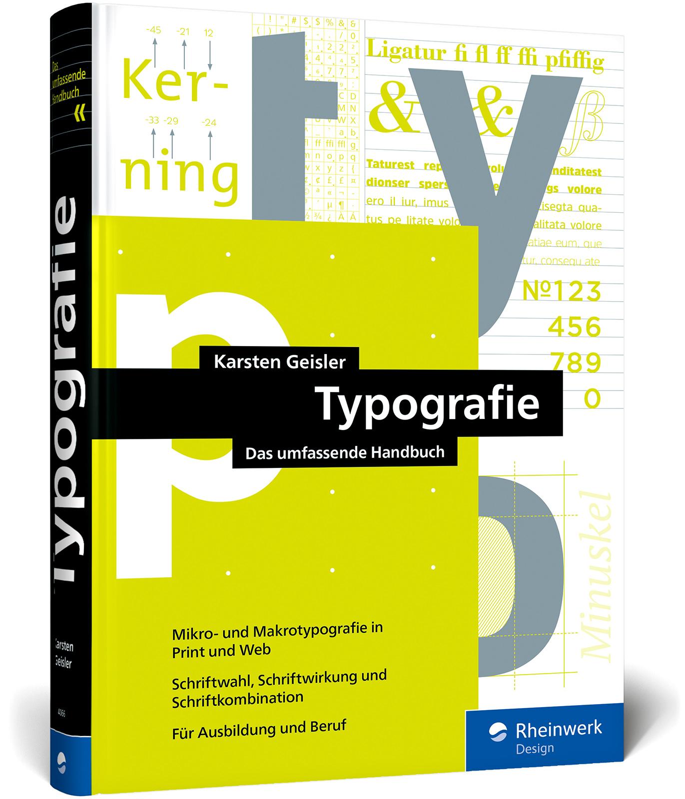 Vorderes Coverbild Typografie
