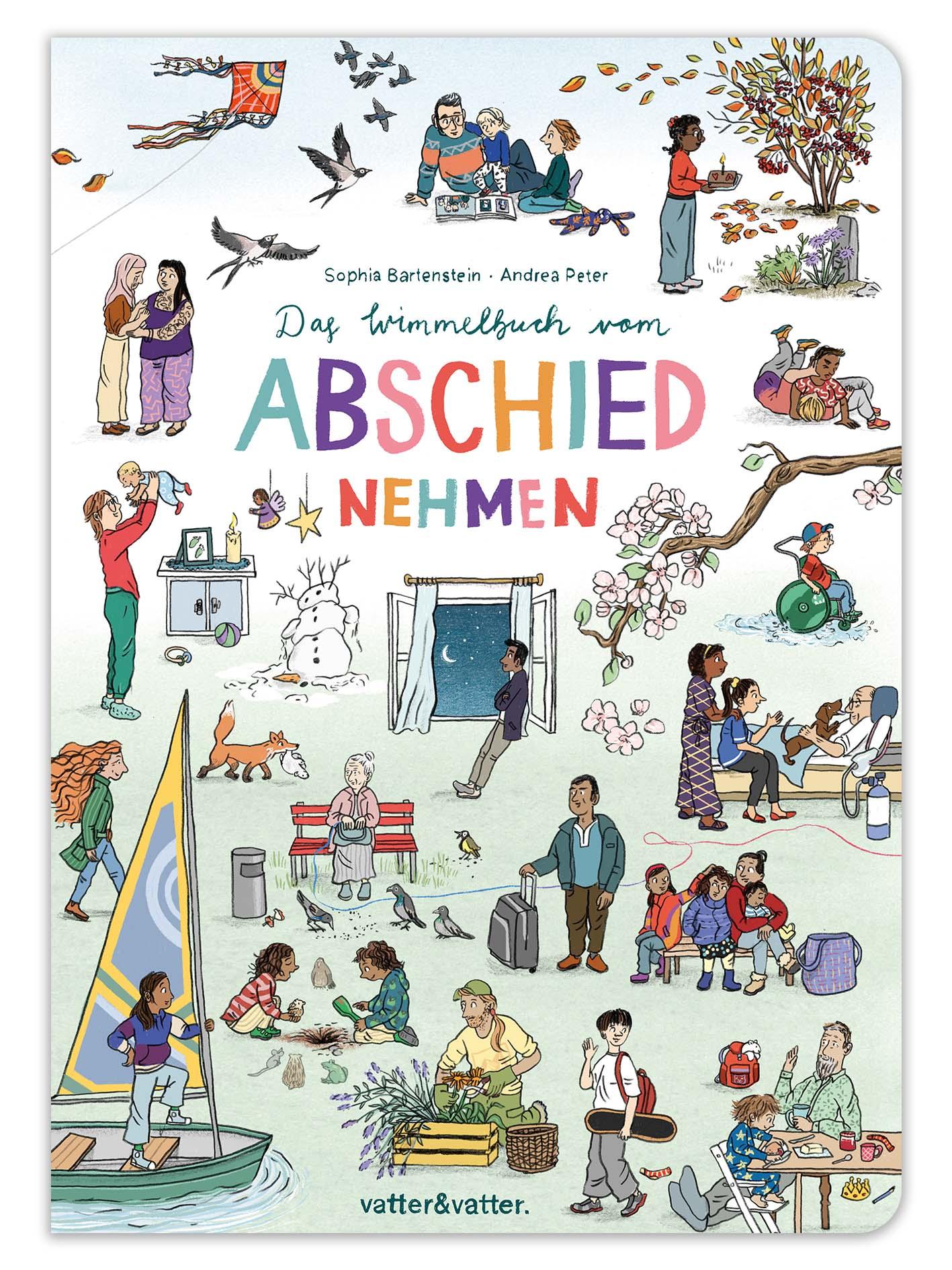 Vorderes Coverbild Das Wimmelbuch vom Abschiednehmen
