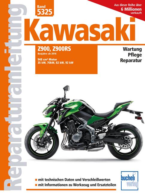 Vorderes Coverbild Kawasaki Z900/Z900RS Baujahre ab 2016