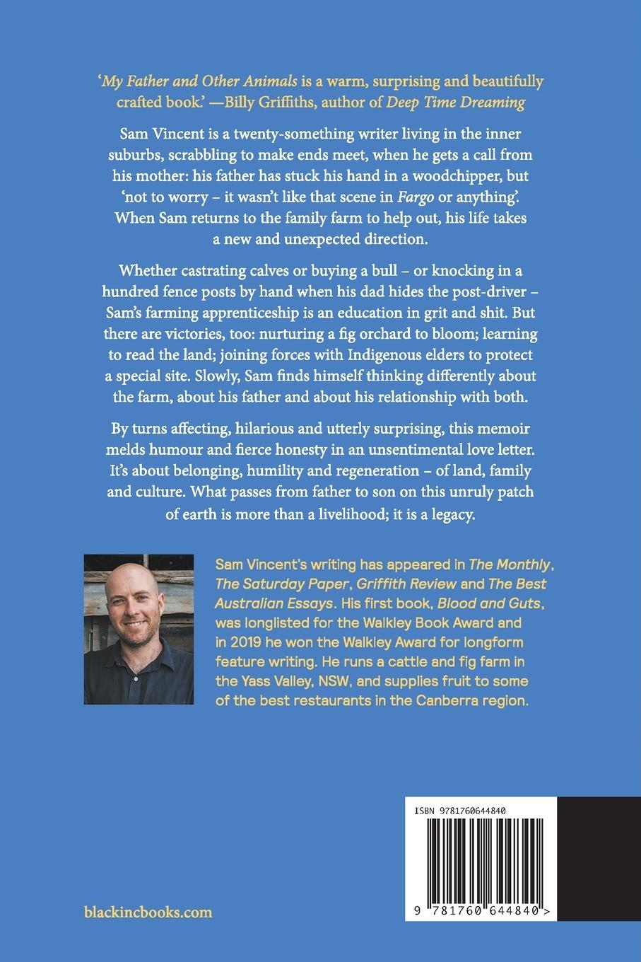 Rückseitencover My Father and Other Animals