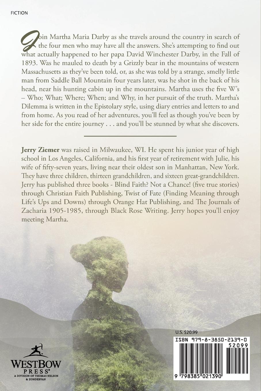 Rückseitencover Martha's Dilemma