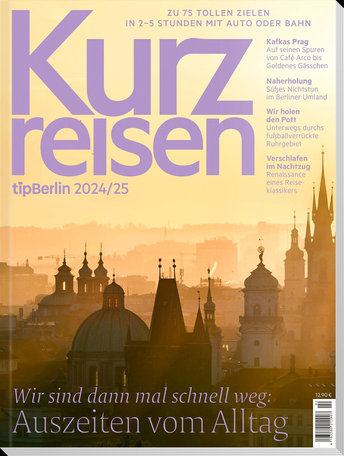 Vorderes Coverbild Kurzreisen 2024/25