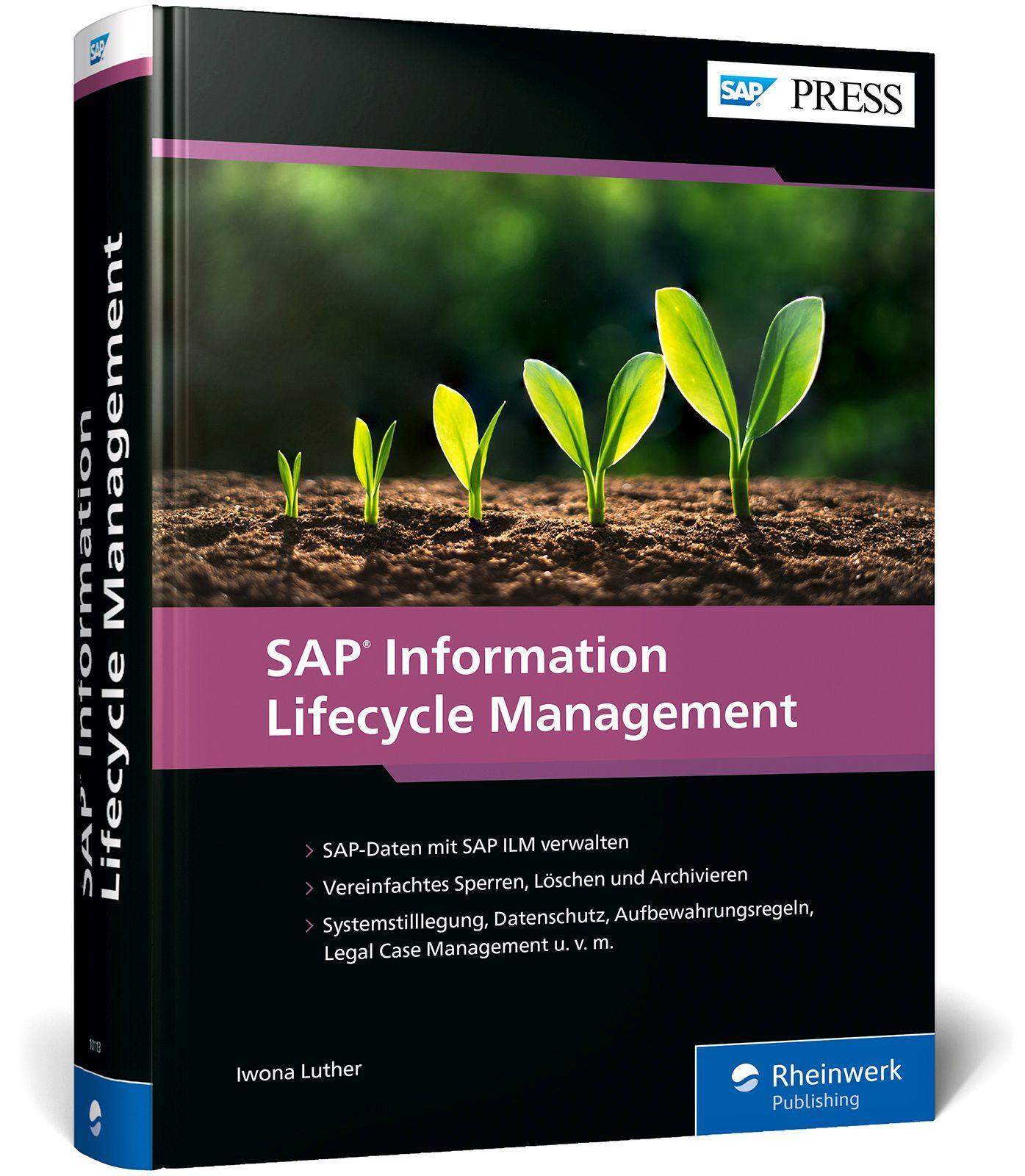 Vorderes Coverbild SAP Information Lifecycle Management