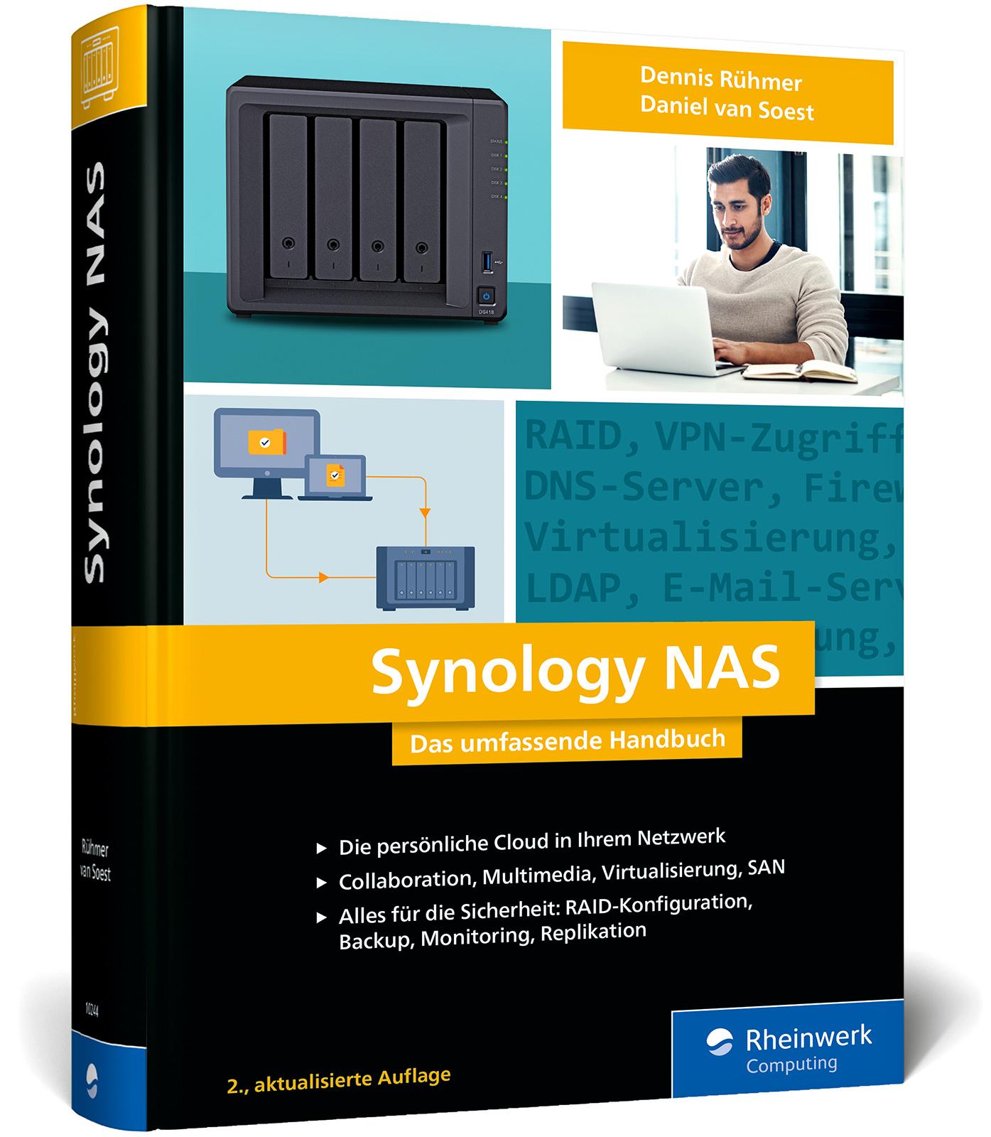 Vorderes Coverbild Synology NAS