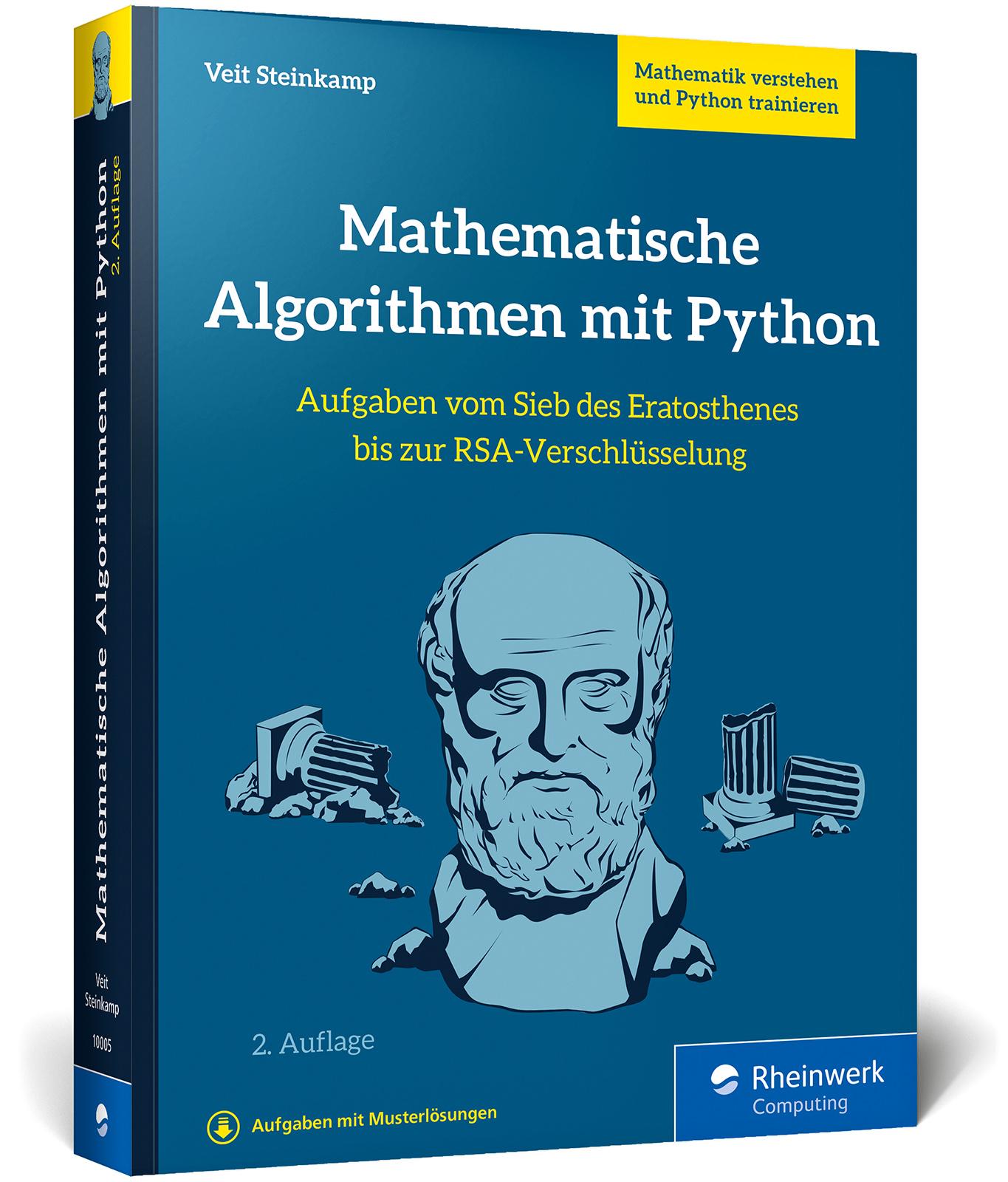 Vorderes Coverbild Mathematische Algorithmen mit Python