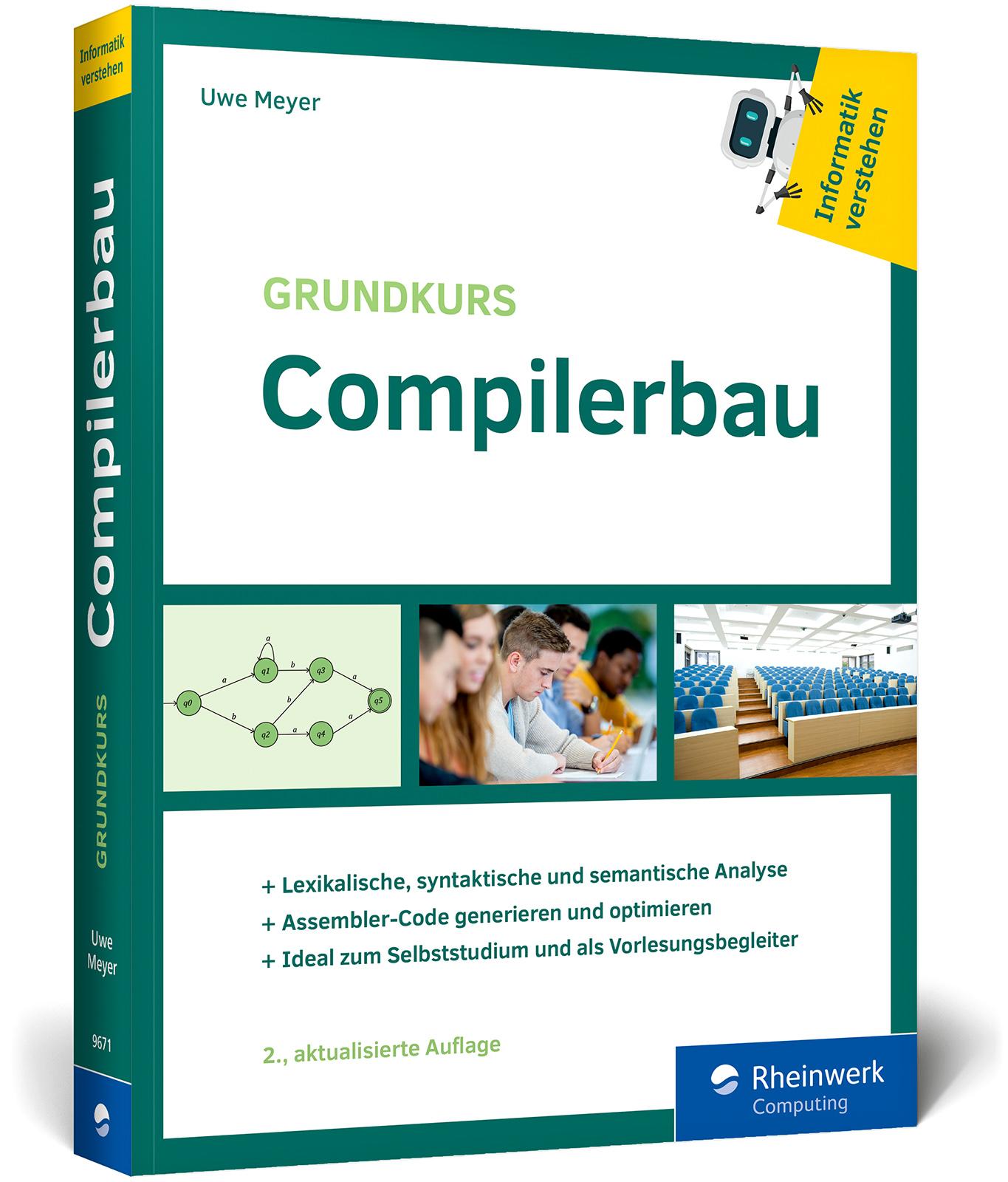 Vorderes Coverbild Grundkurs Compilerbau