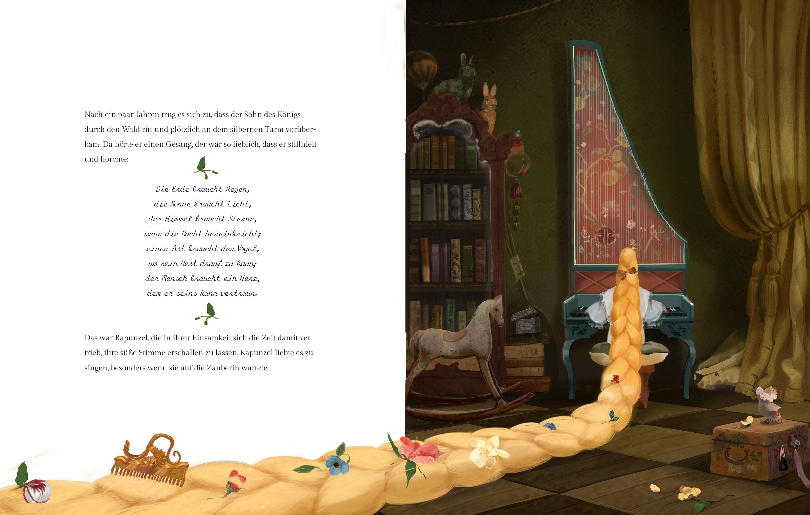 Beispielinhalt (Bild) Rapunzel