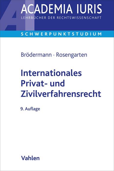 Vorderes Coverbild Internationales Privat- und Zivilverfahrensrecht