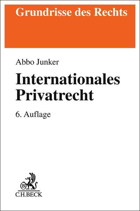 Vorderes Coverbild Internationales Privatrecht